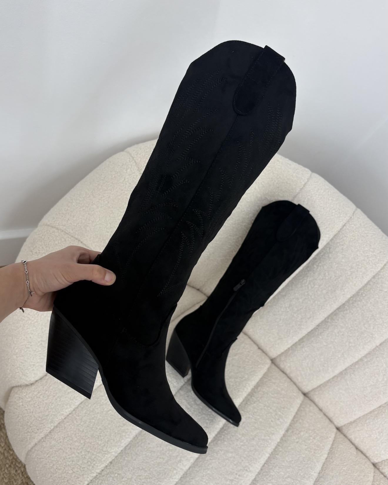 Santiag noire tendance