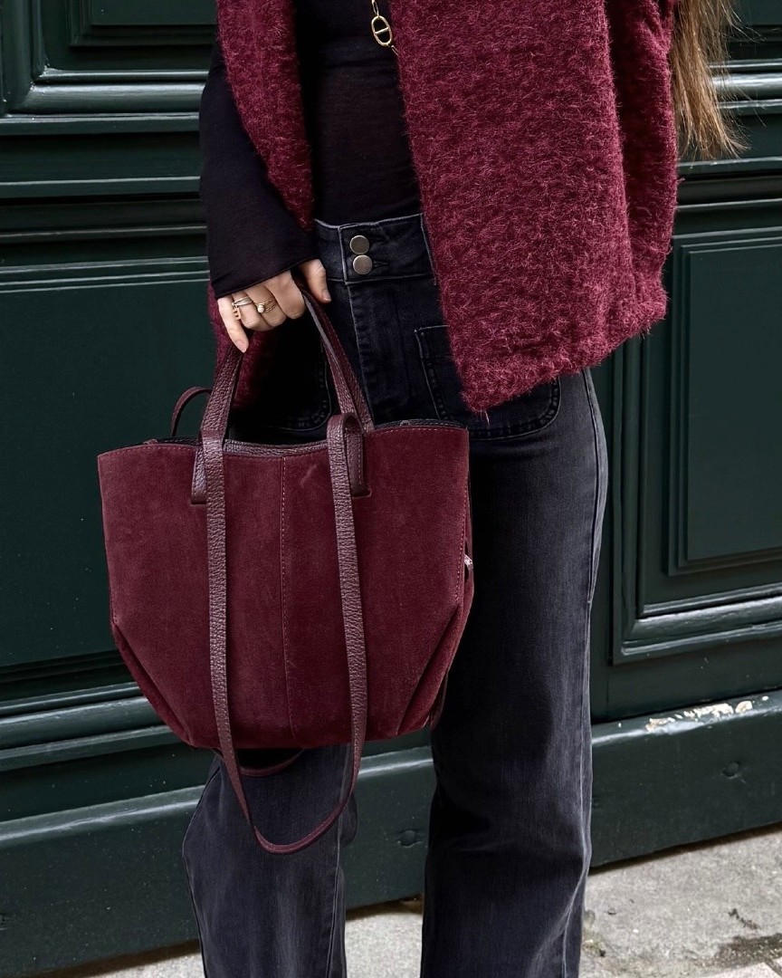 sac bordeaux tendance