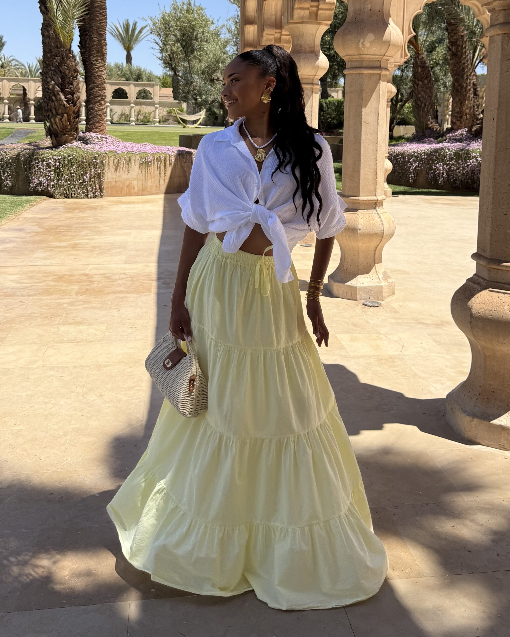 Jupe longue tendance