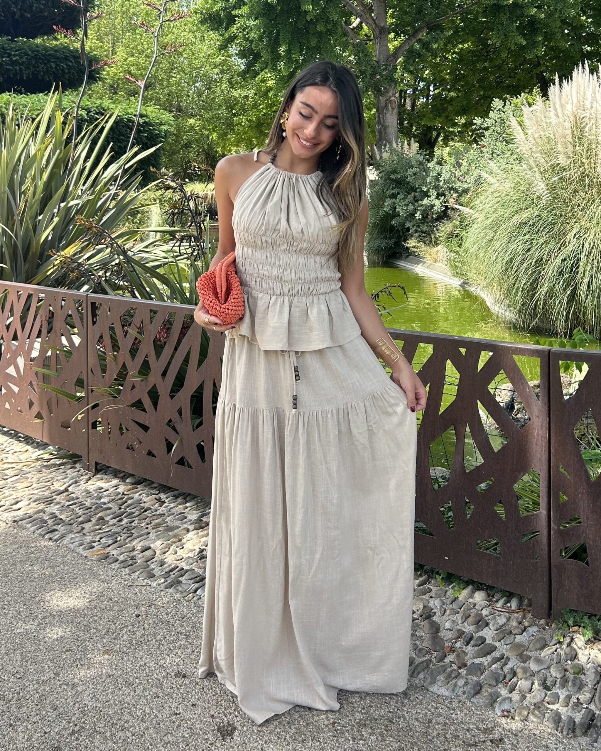 Ensemble en lin femme