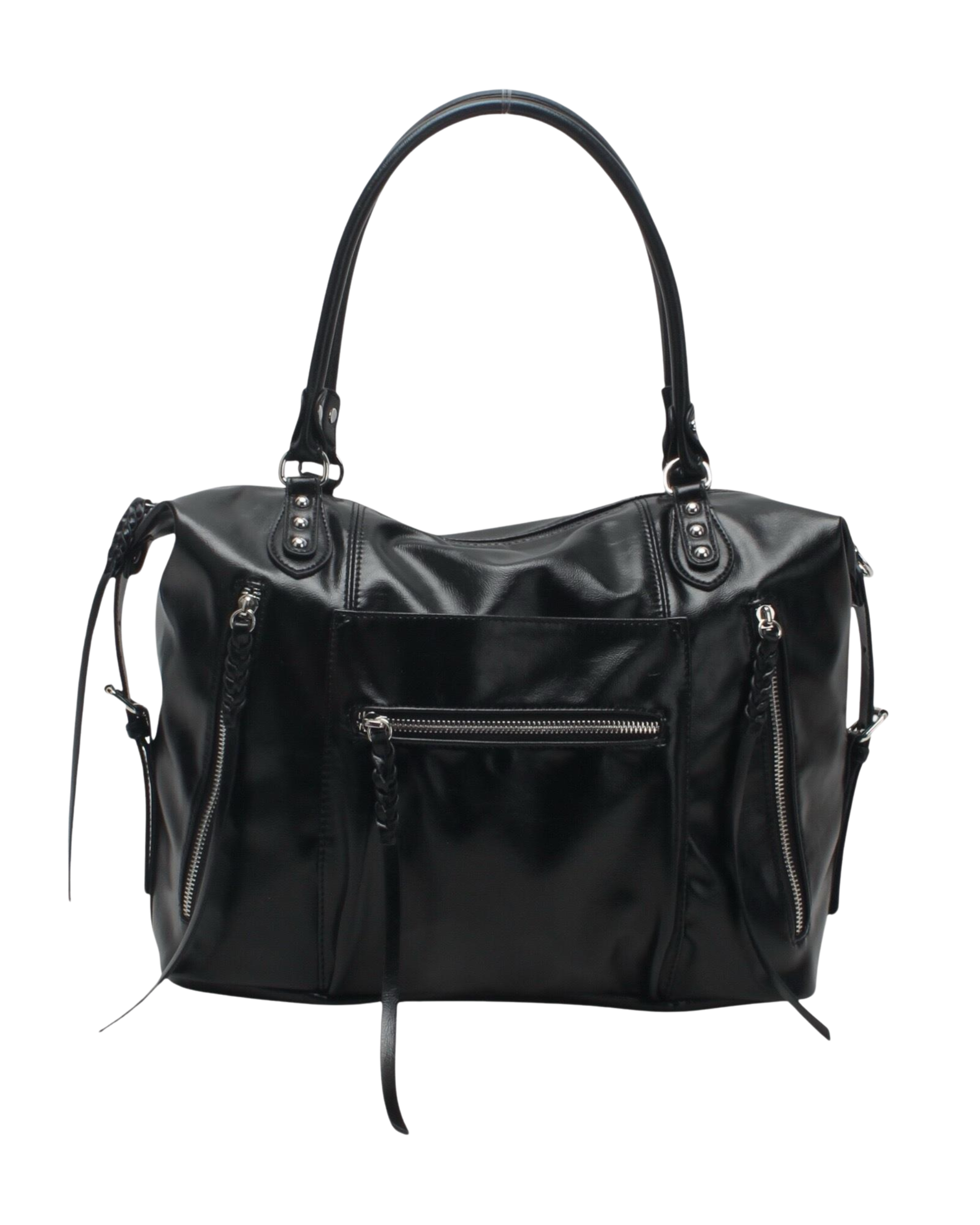 Sac à main similicuir noir femme