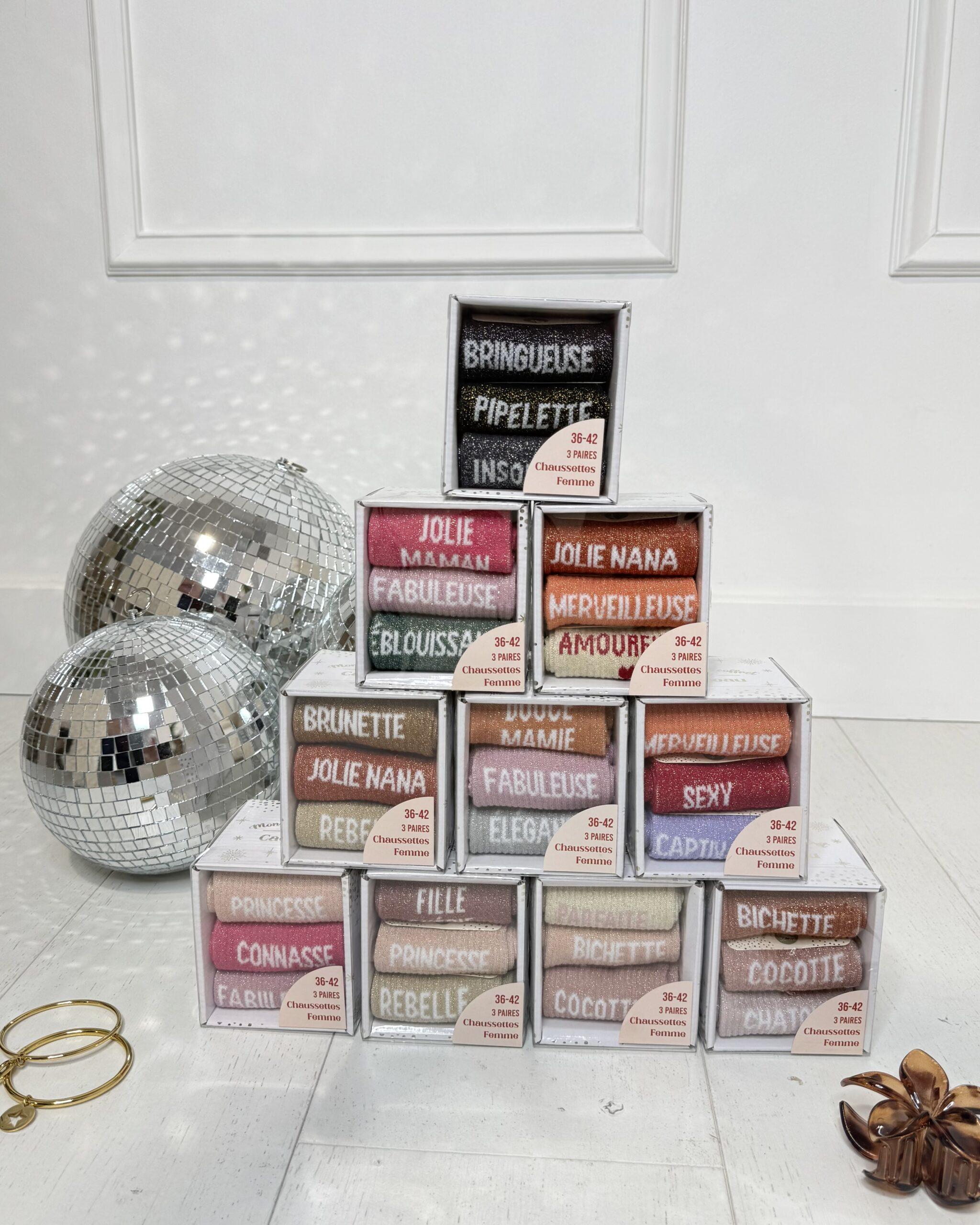 Coffret à paillettes tendance