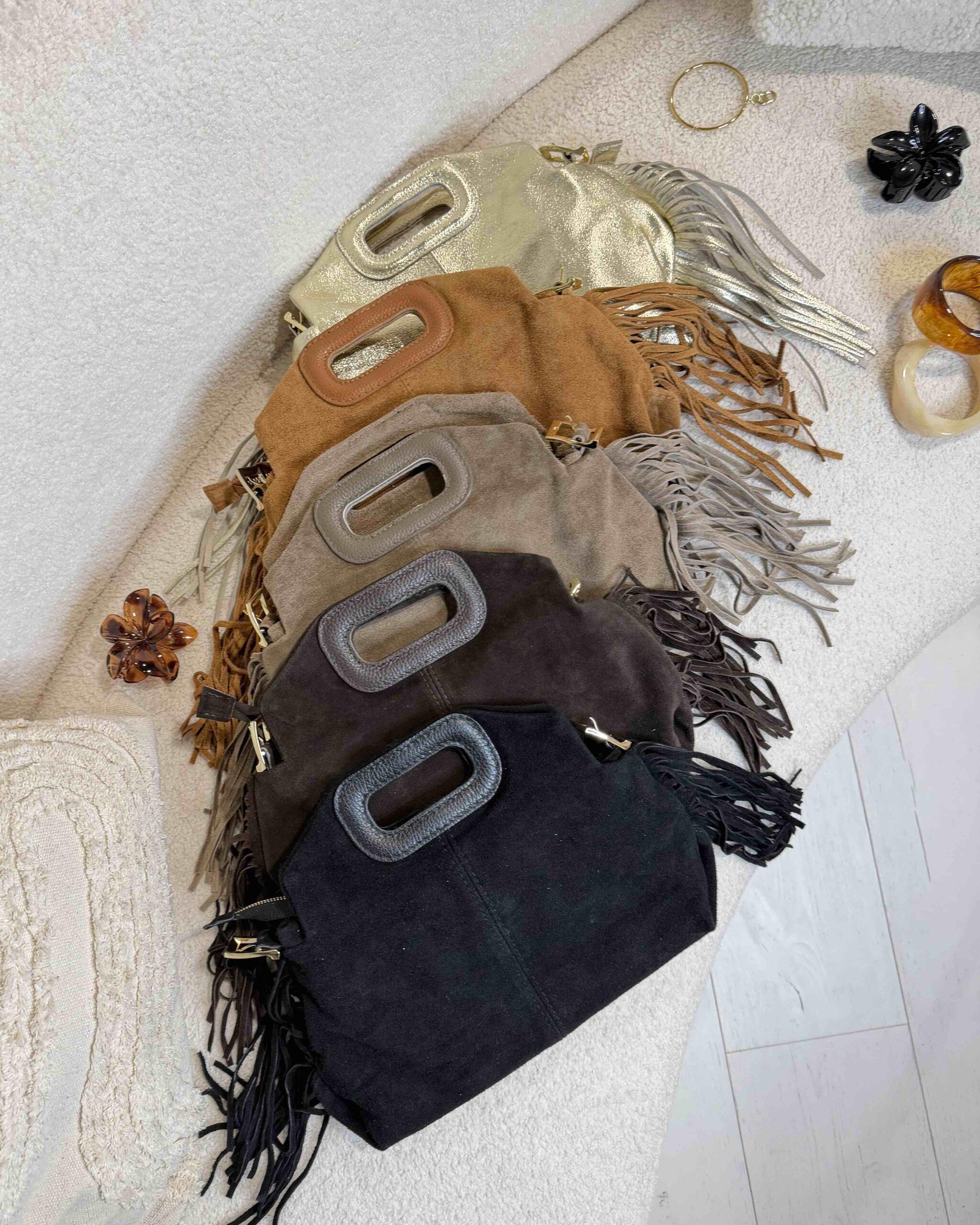 Sac à franges INDILA taille L