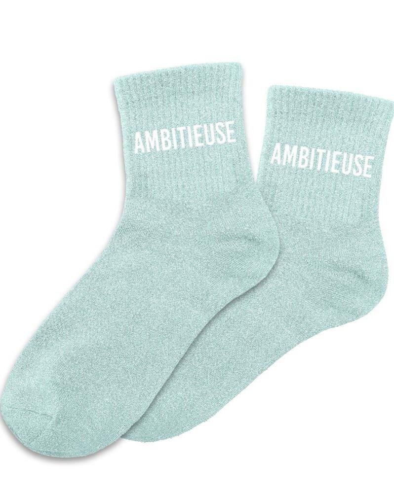 Chaussettes à paillettes tendances