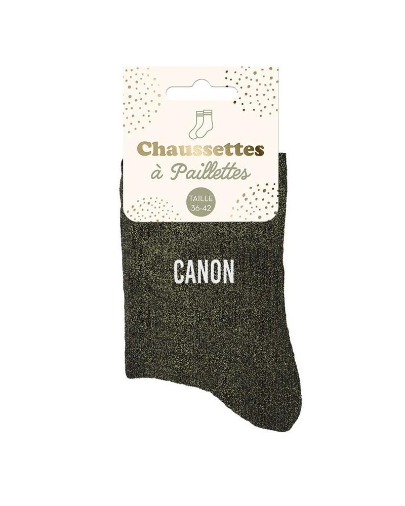 Chaussettes à paillettes tendances