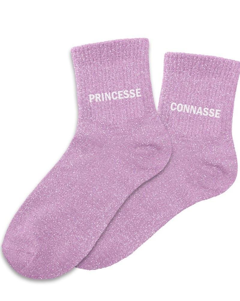 Chaussettes à paillettes princesse connasse