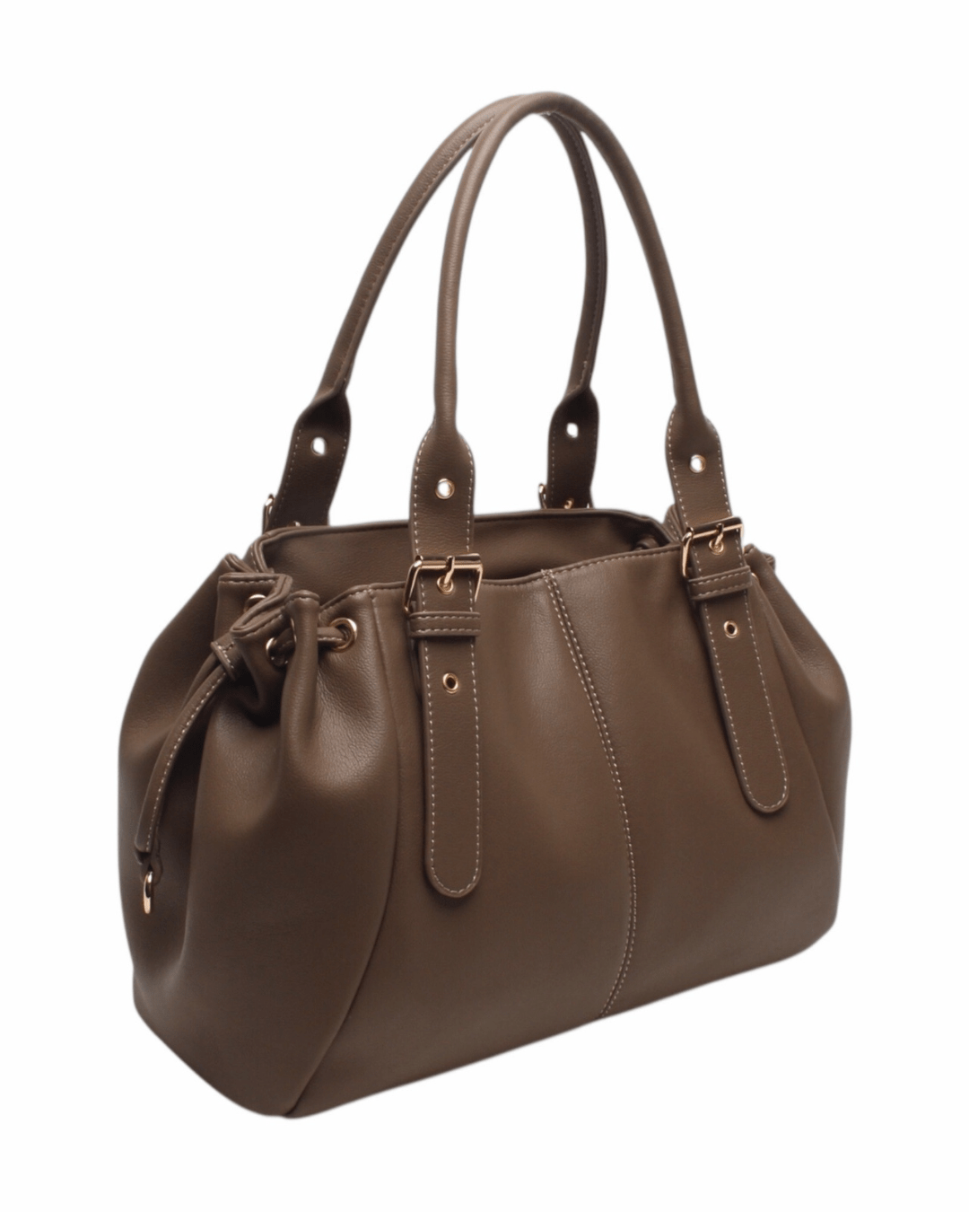 Sac à main tendance similicuir marron