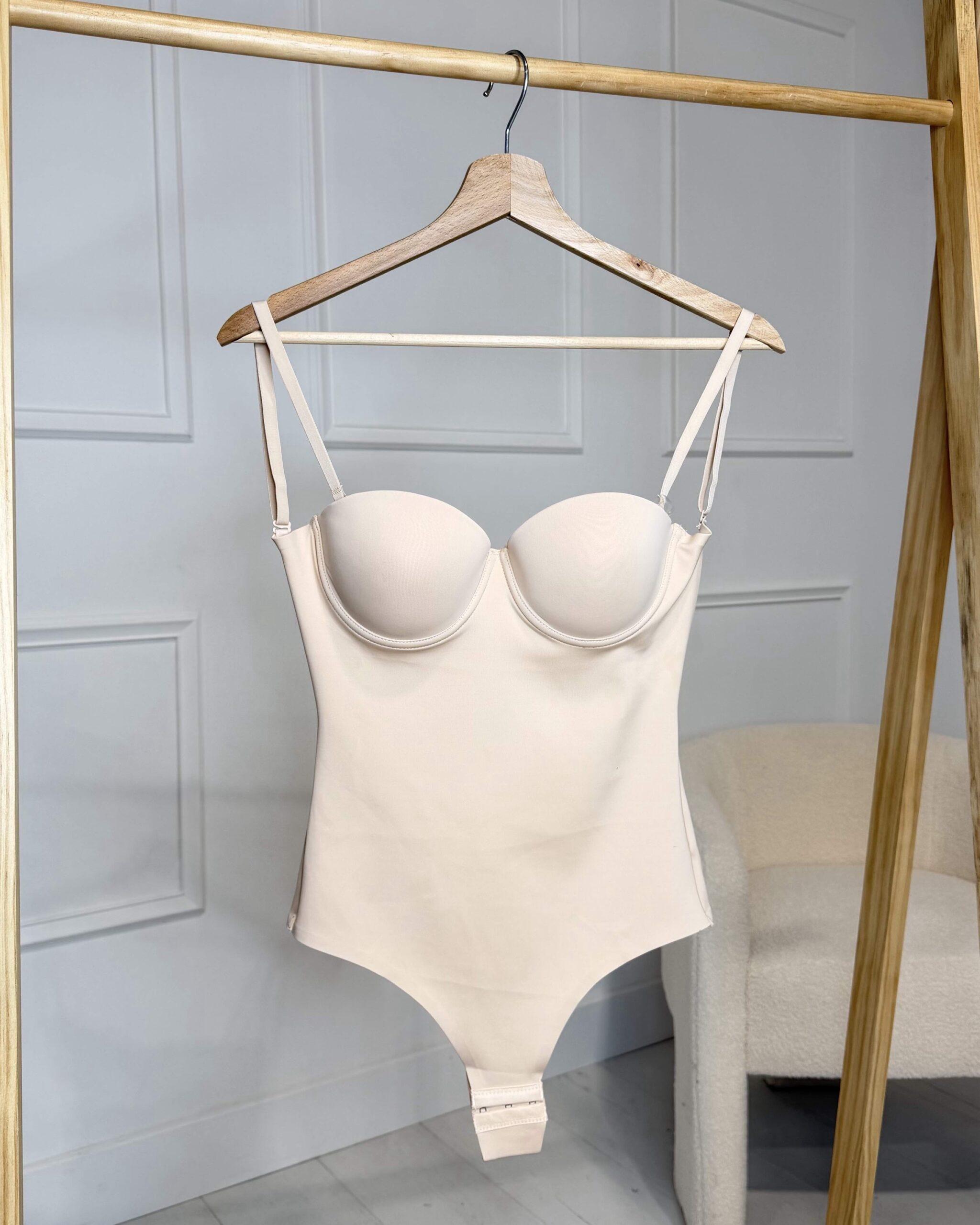 Body dos-nu tendance beige