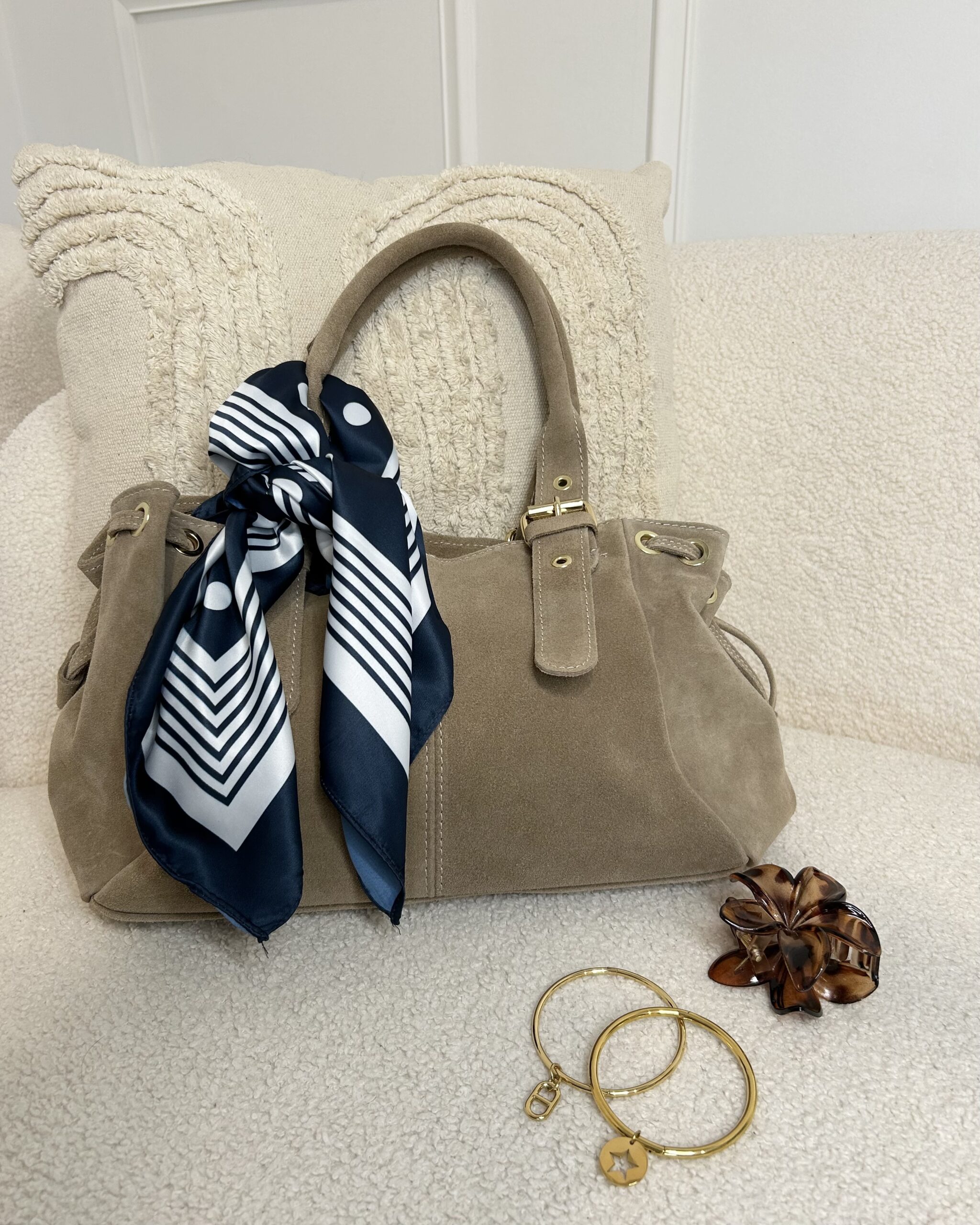 Bleu marine/Blanc