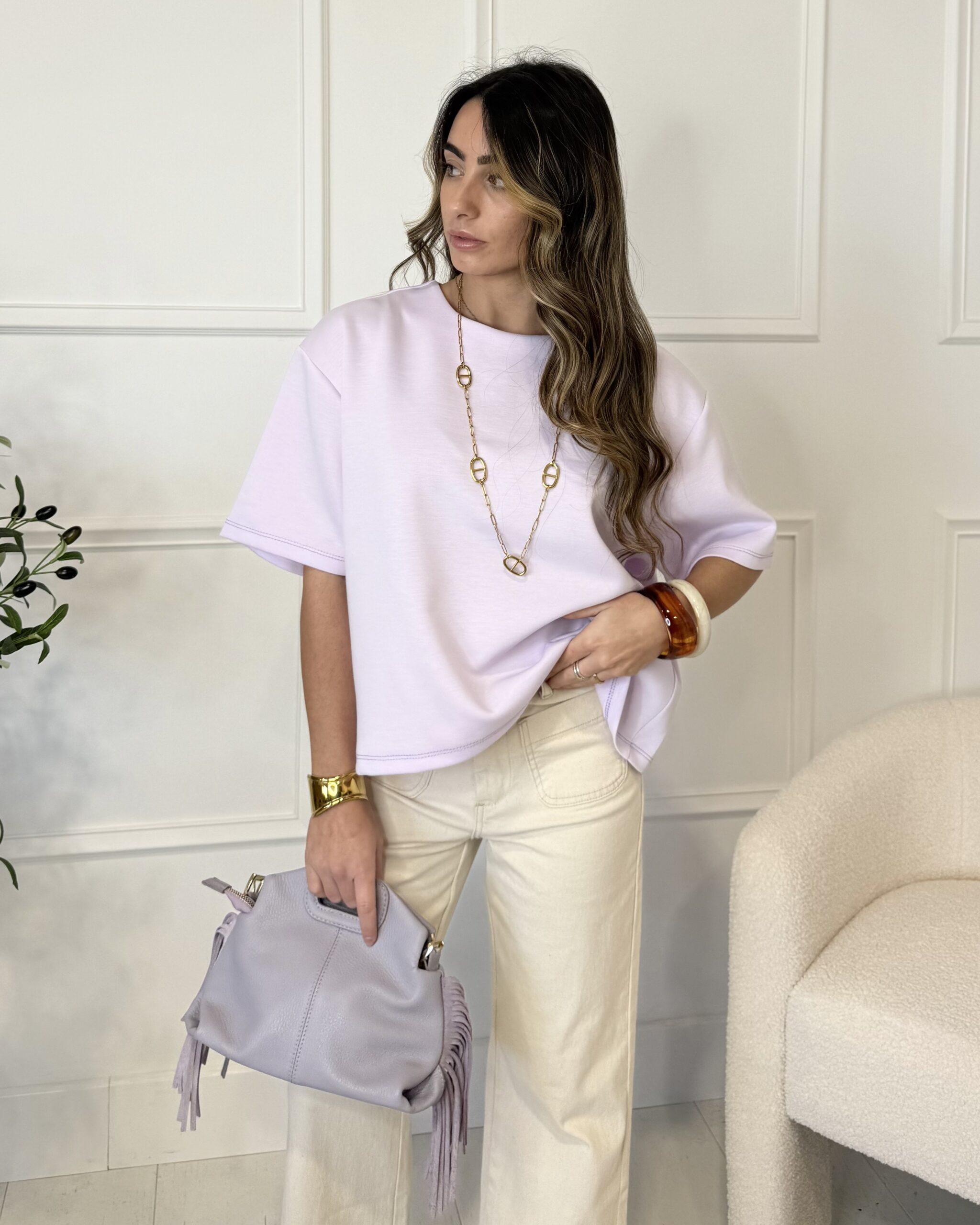 T-shirt SYDNEY mauve