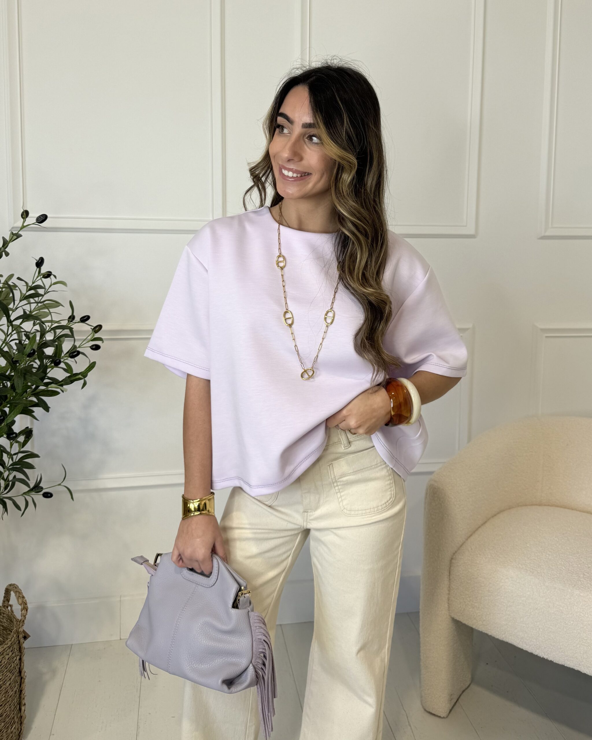 T-shirt SYDNEY mauve