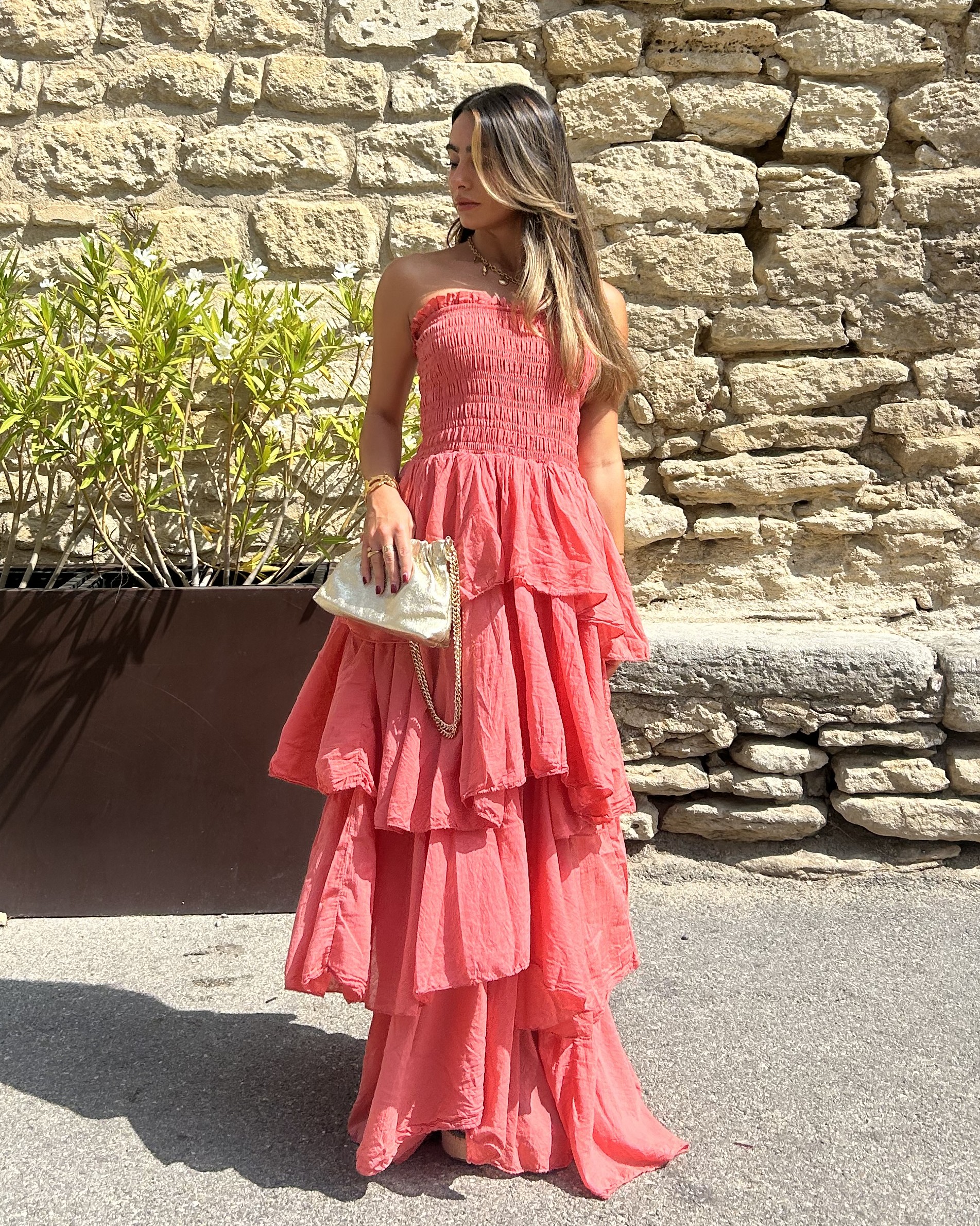 Robe longue femme