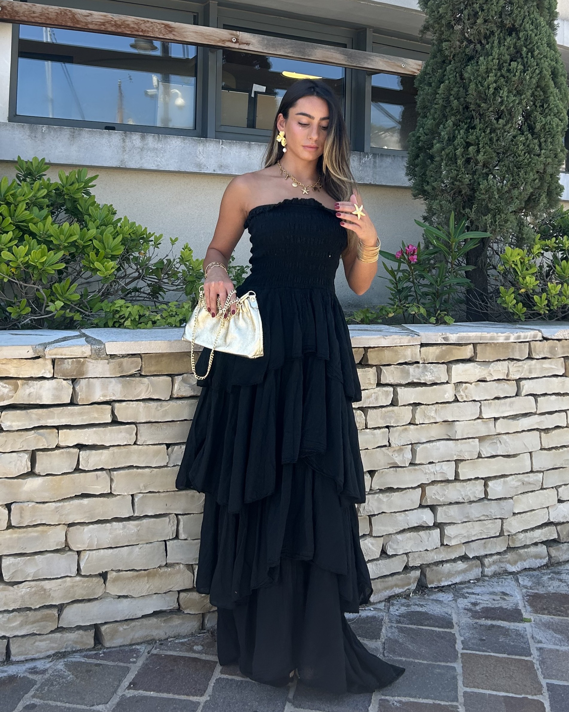 Robe à volants