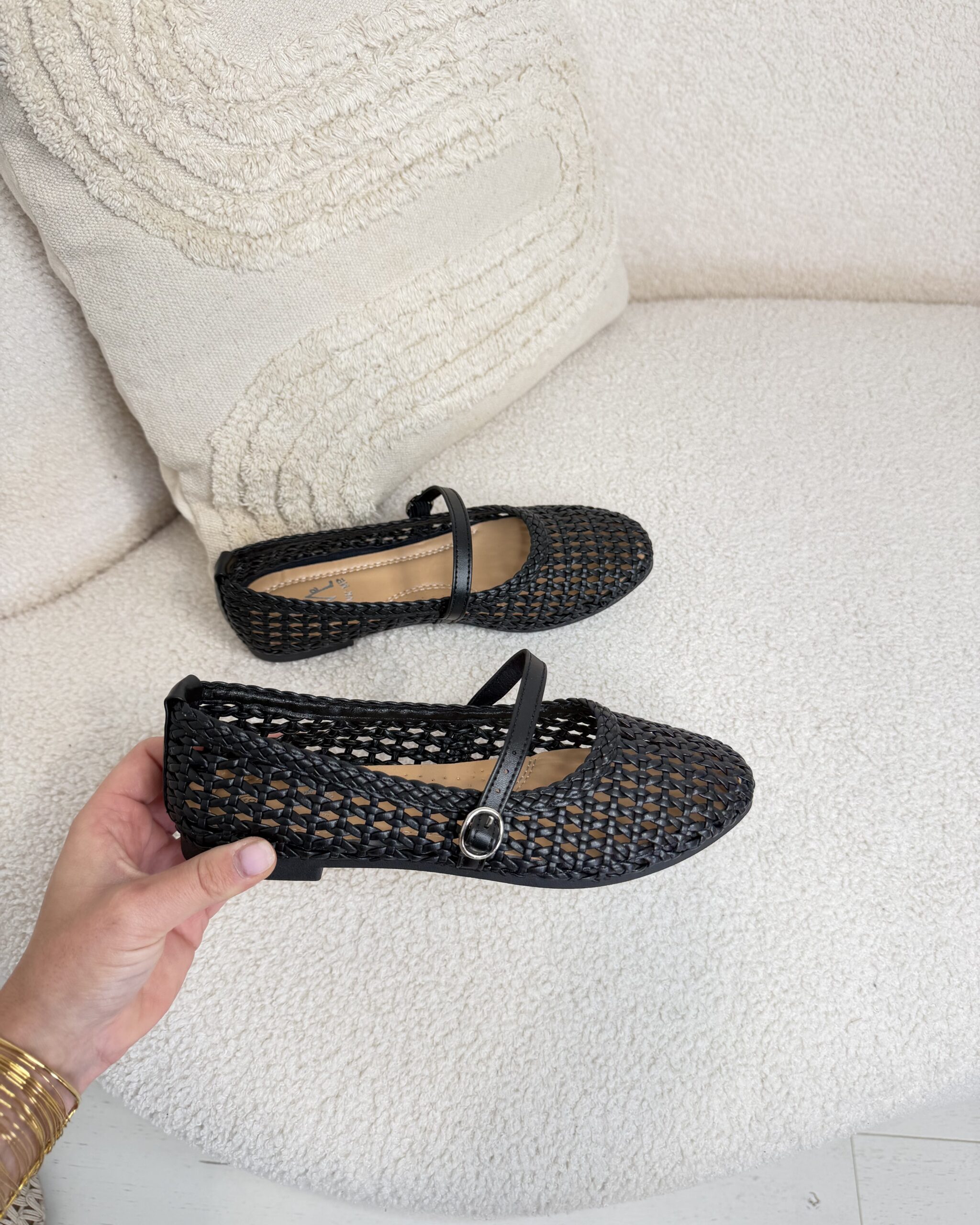 ballerines noire femme