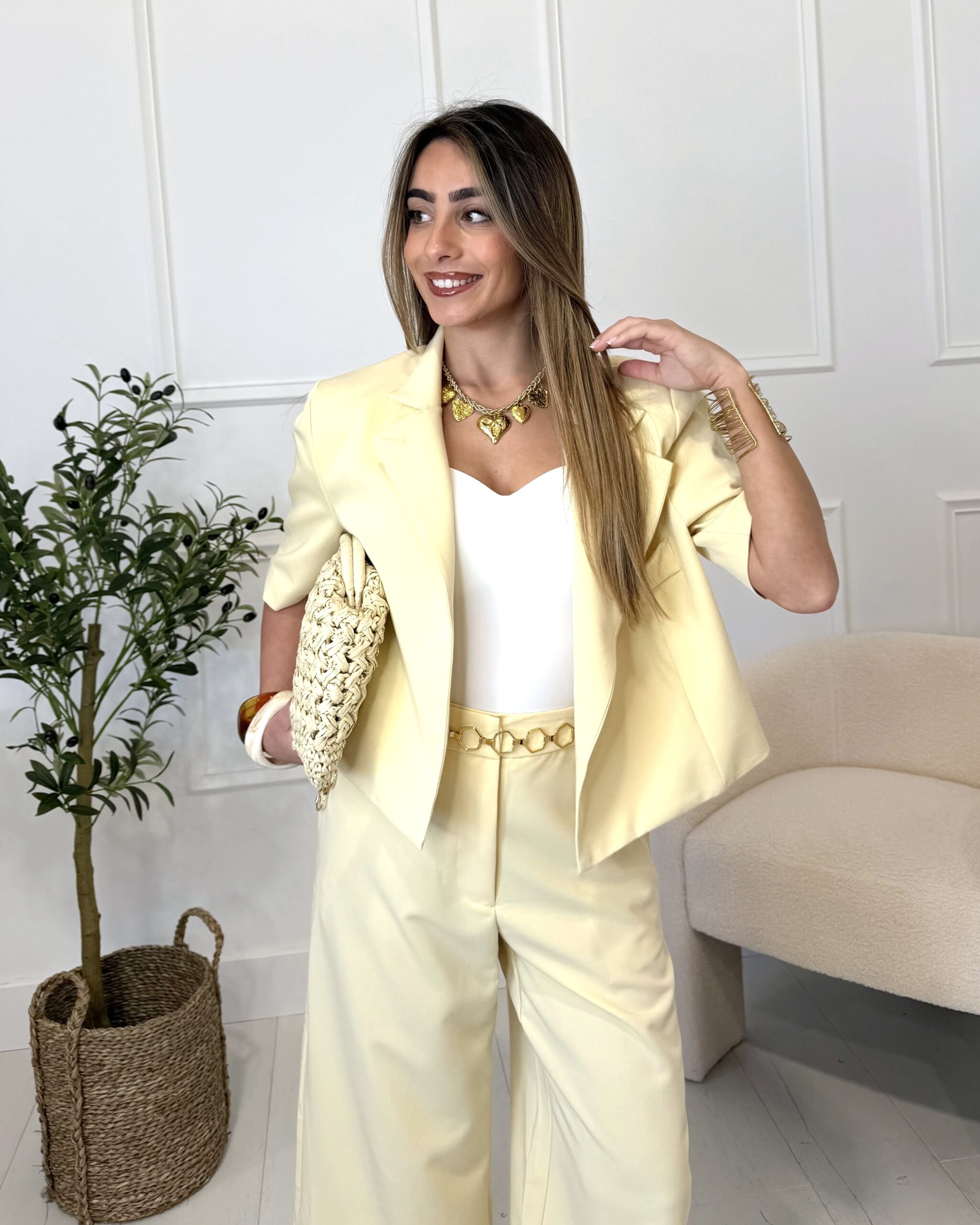 blazer jaune