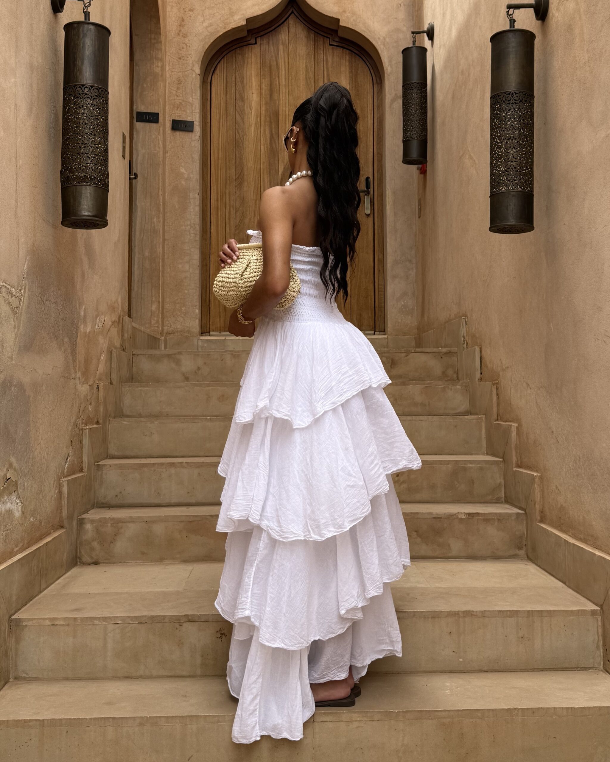 robe volants tendance
