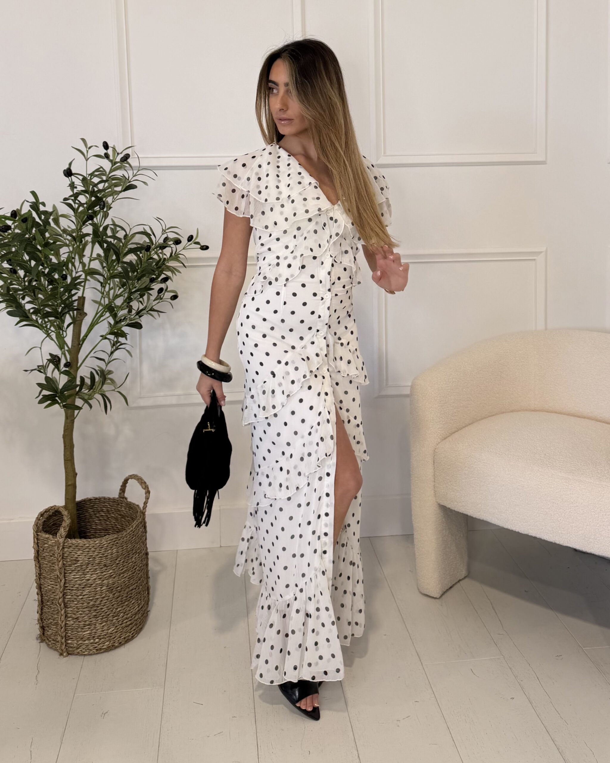 Robe LORENA blanche