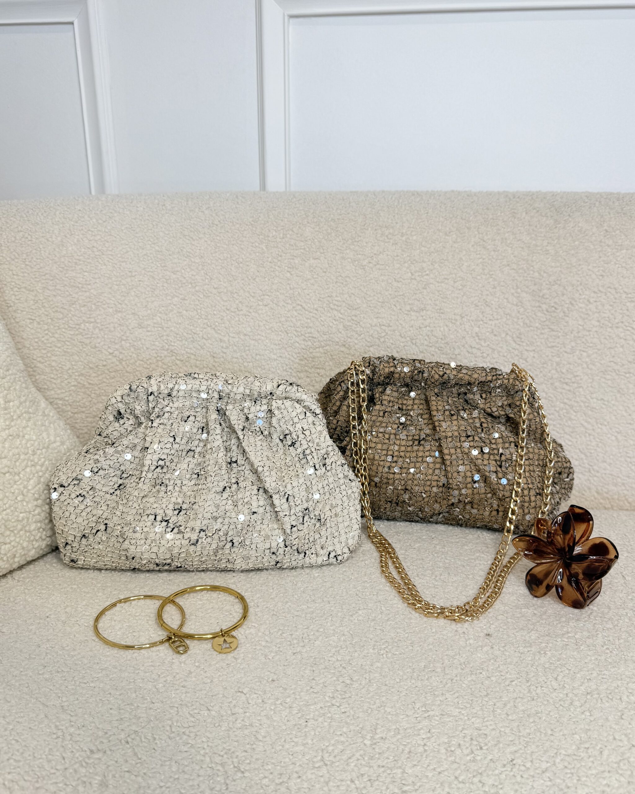 pochettes paillettes