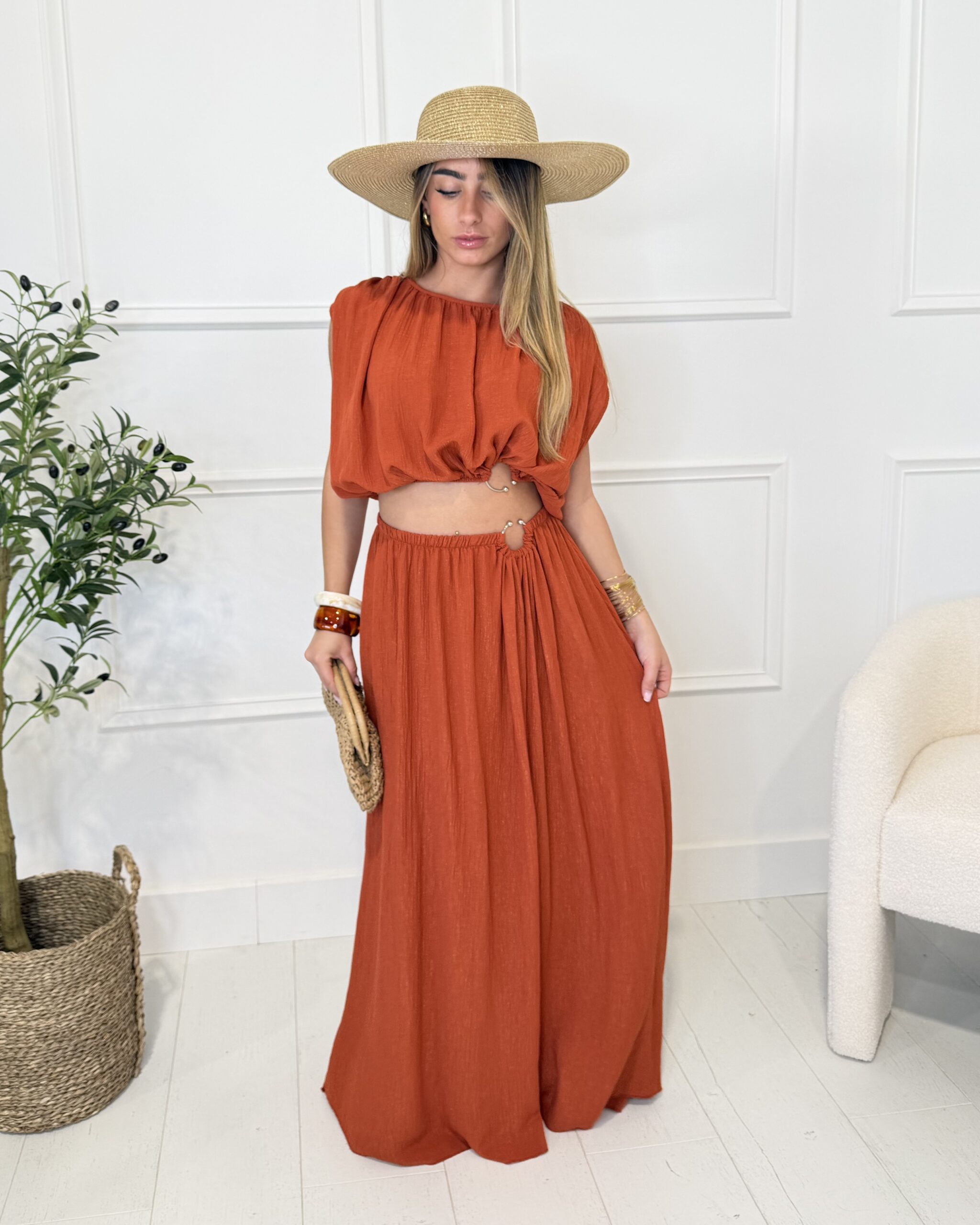 Ensemble LUMEA terracotta