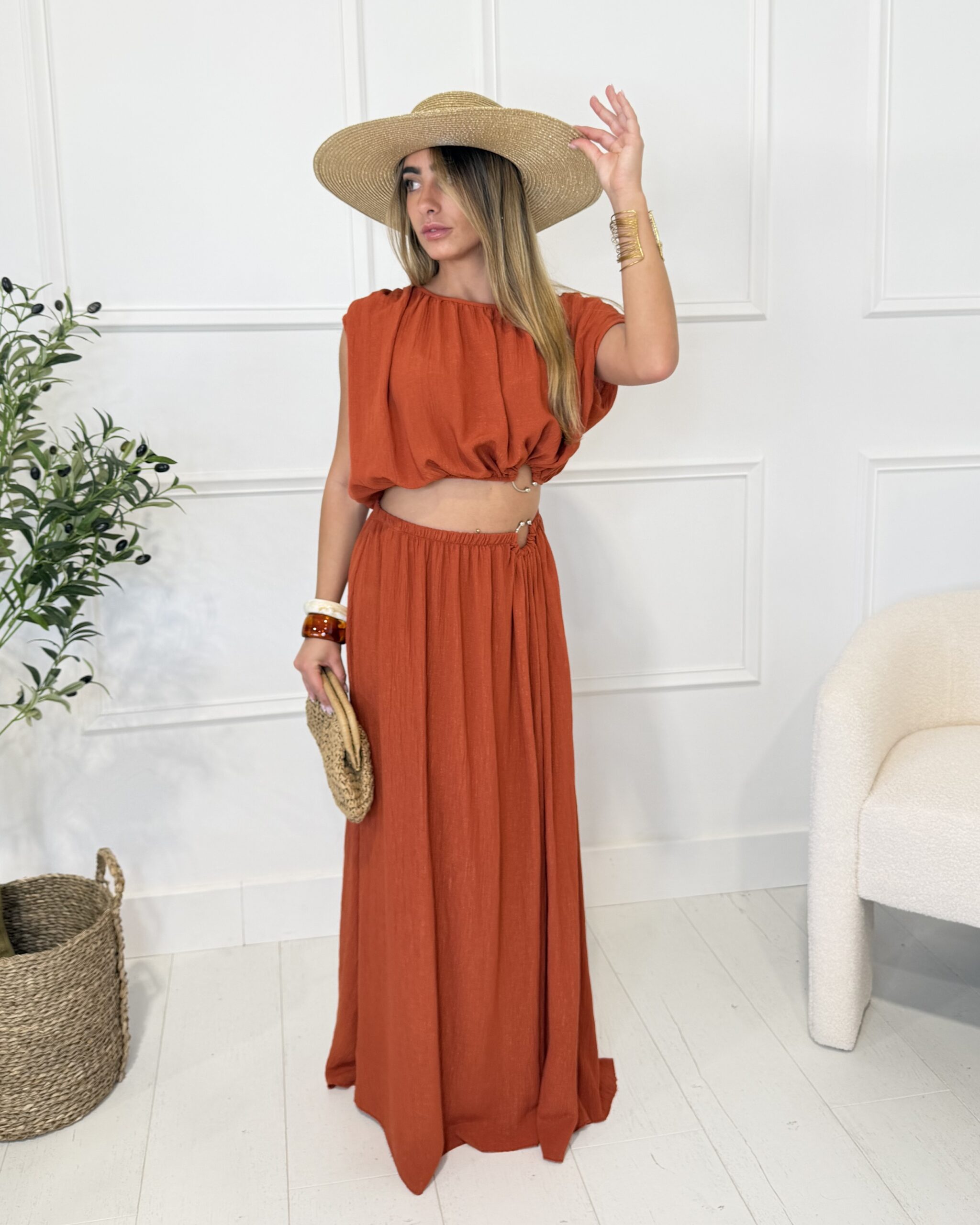 Ensemble LUMEA terracotta