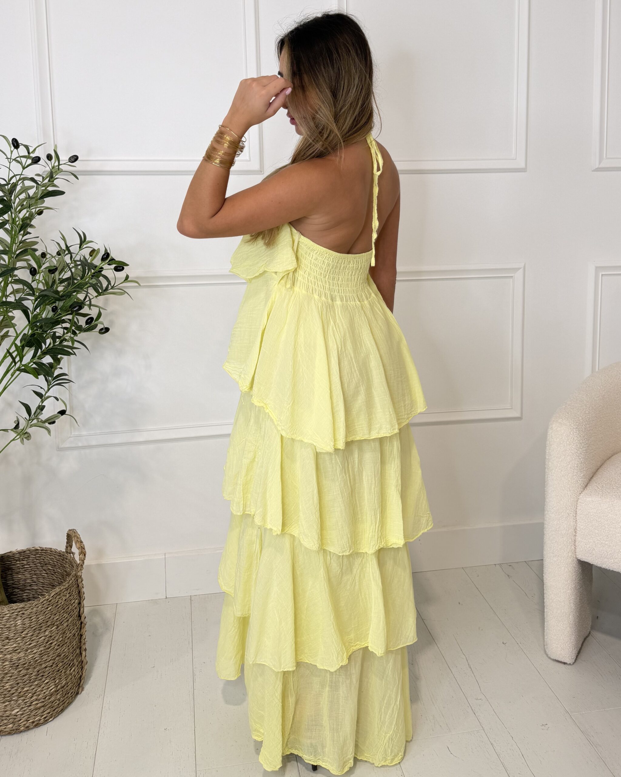 Robe SOLIS jaune