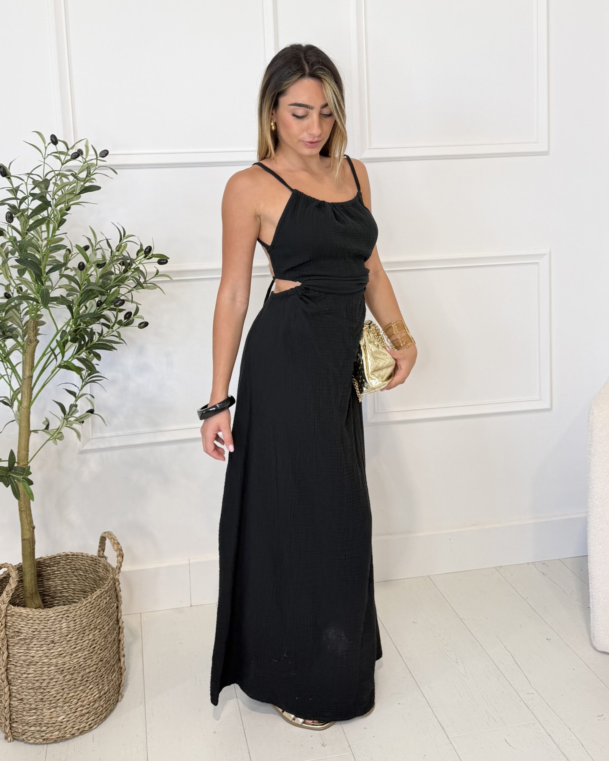 Robe CLEMENCE noire
