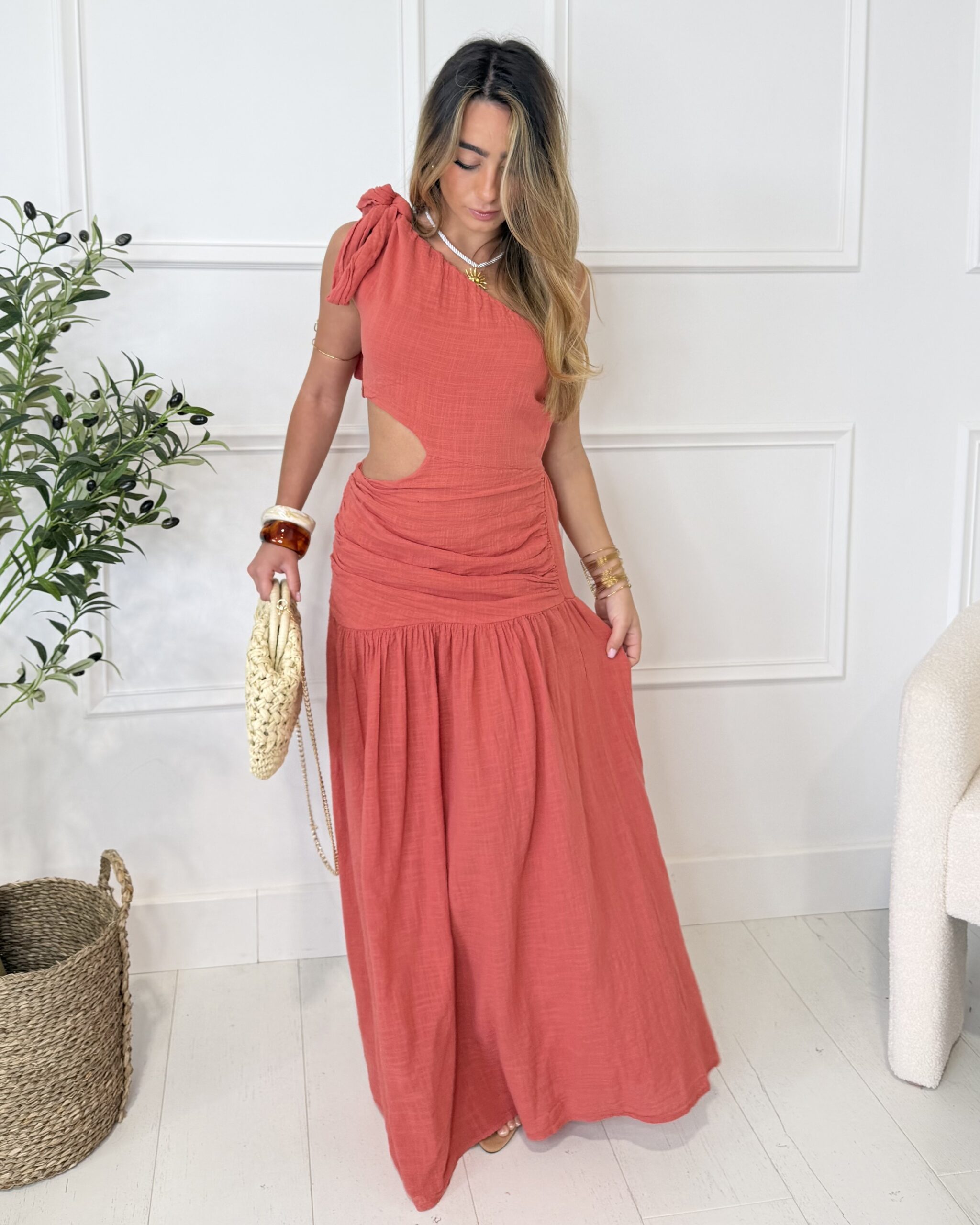 Robe CASSANDRA terracotta