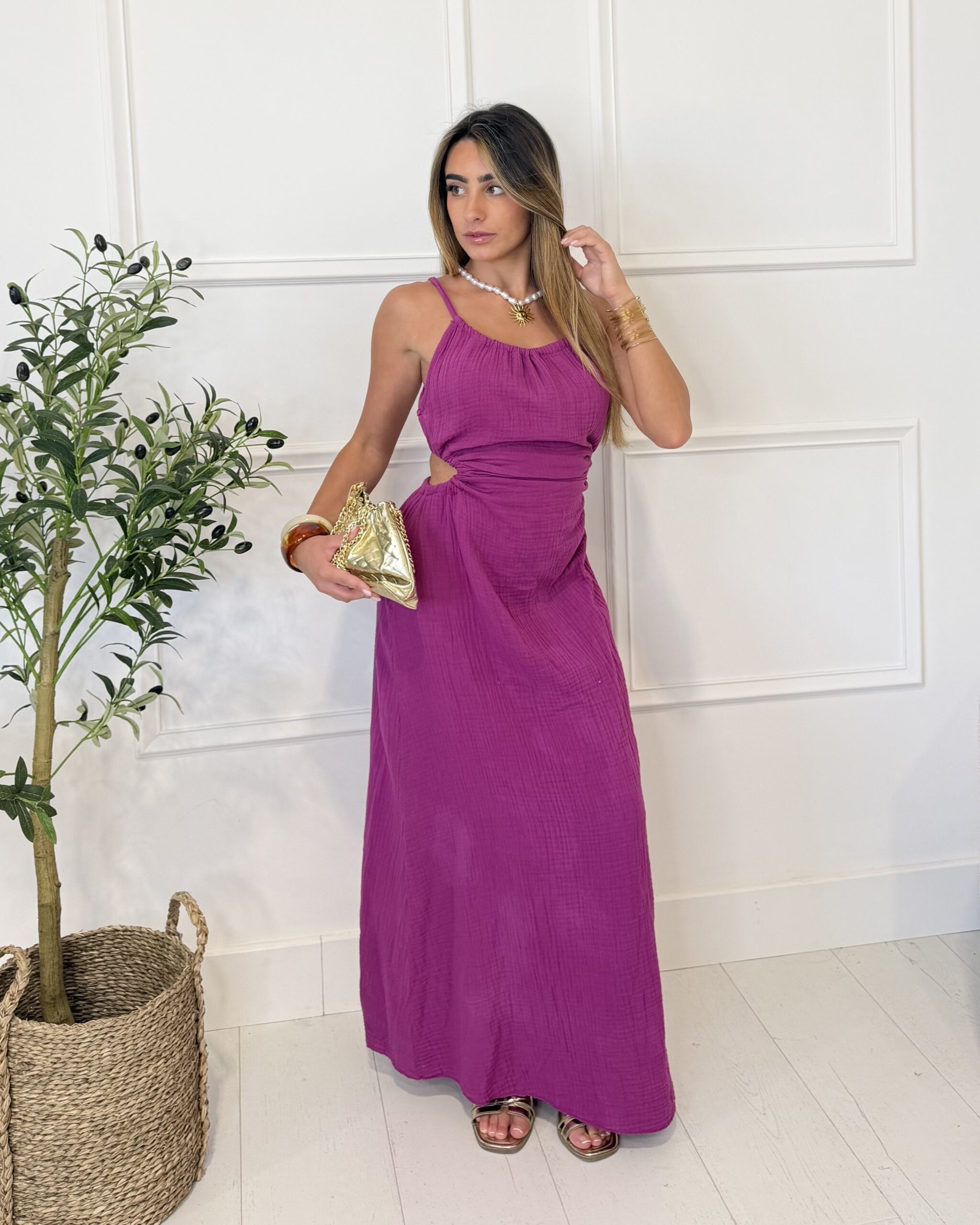 Robe CLEMENCE prune