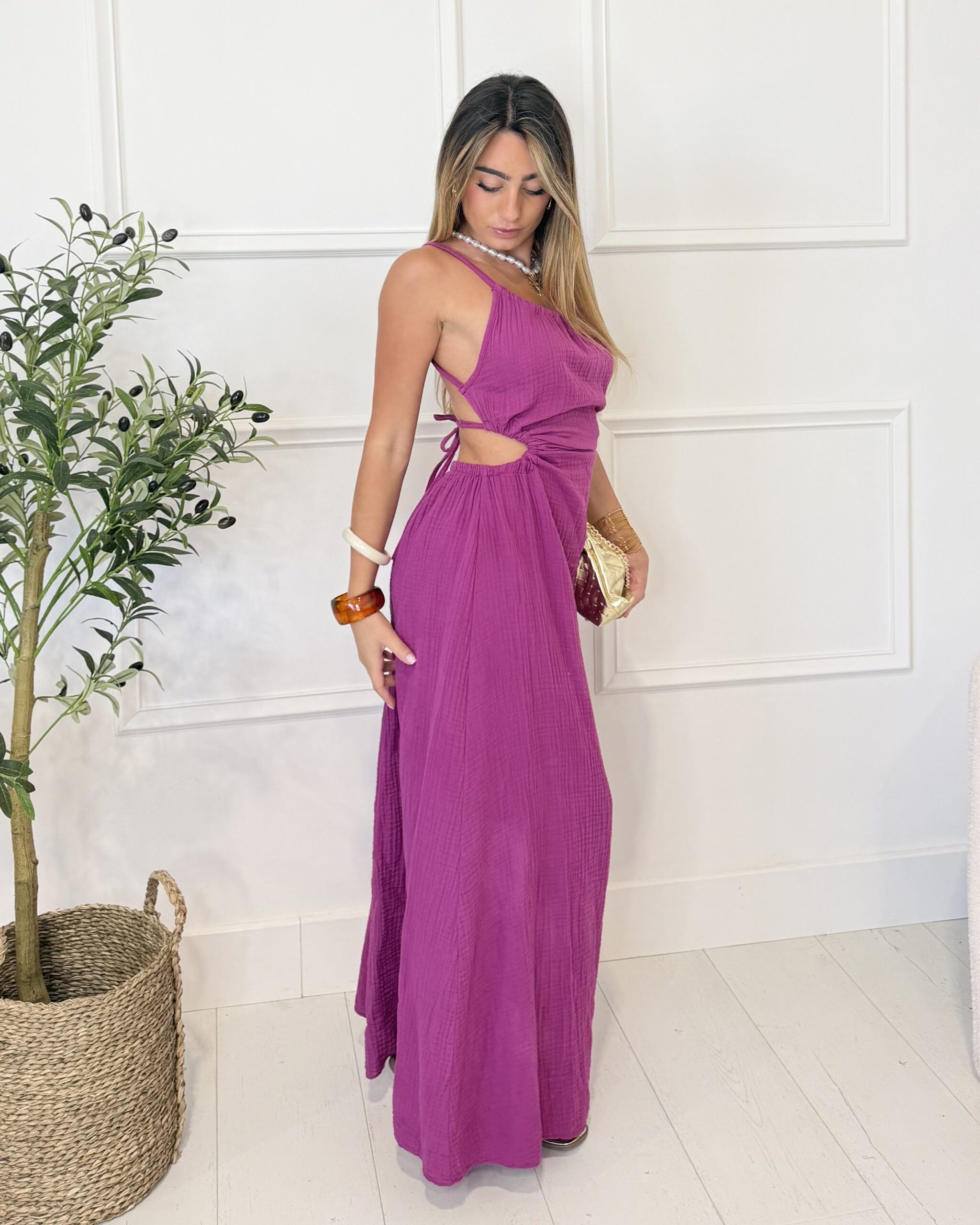 Robe CLEMENCE prune