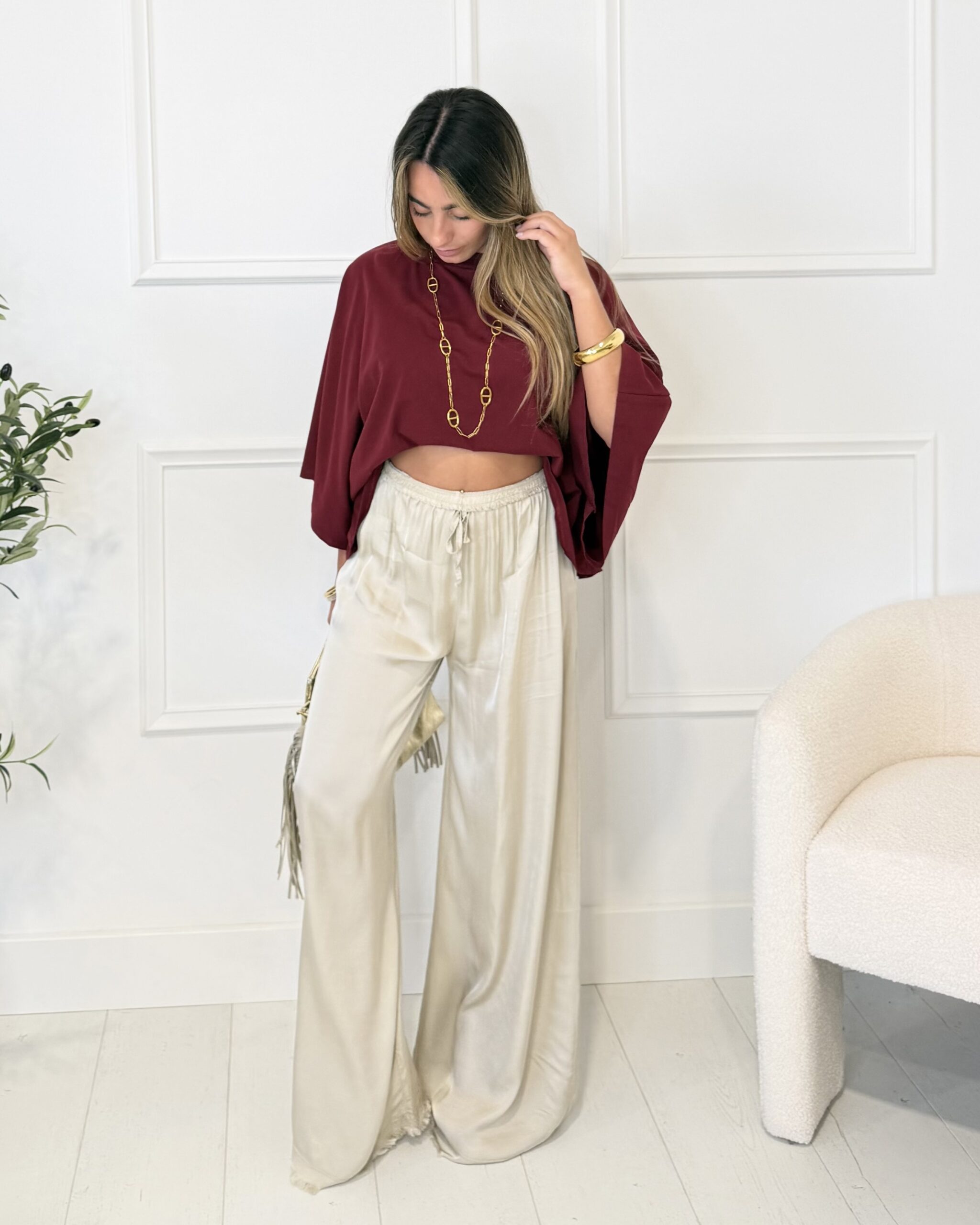 pantalon beige