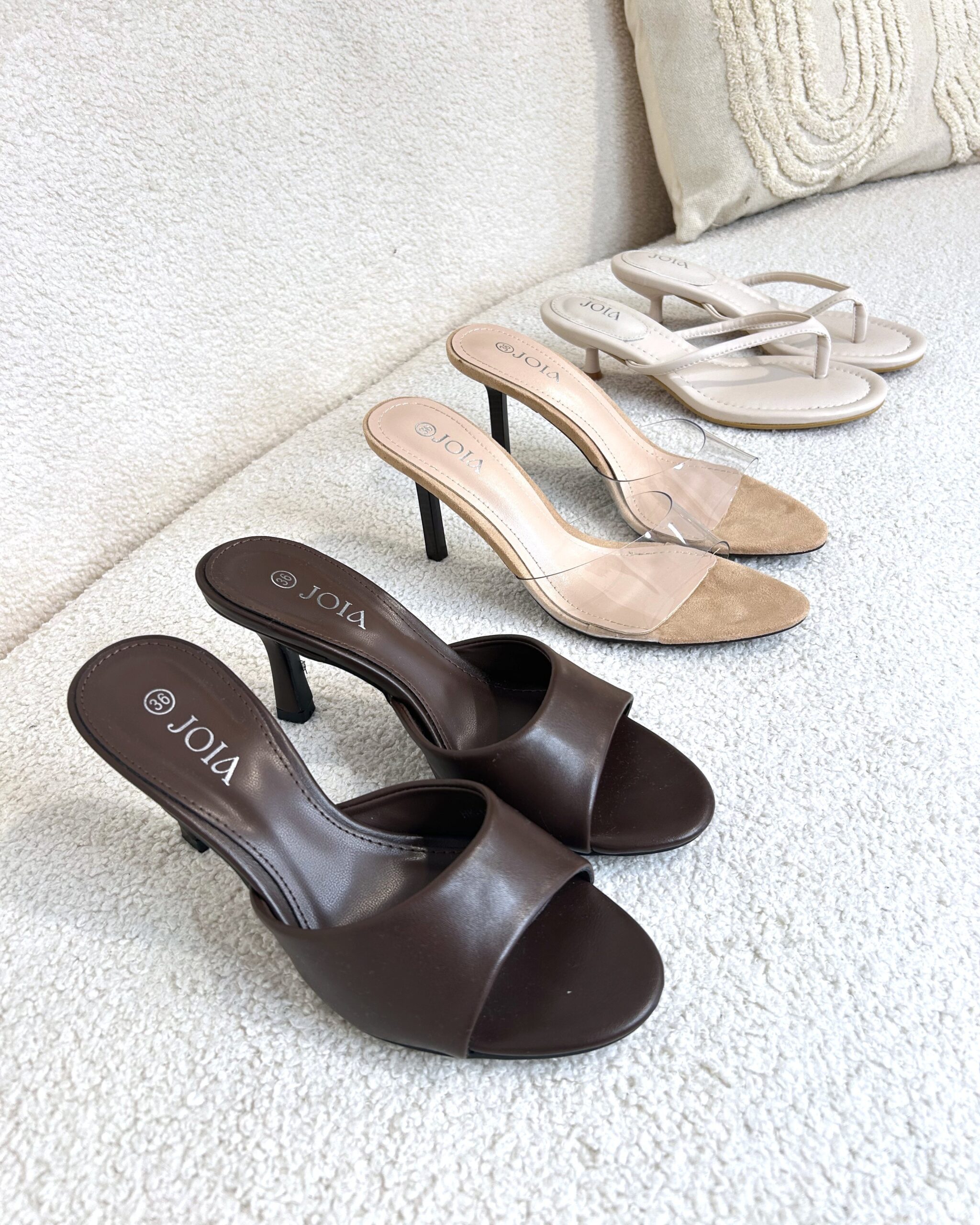 Mules LISA chocolat