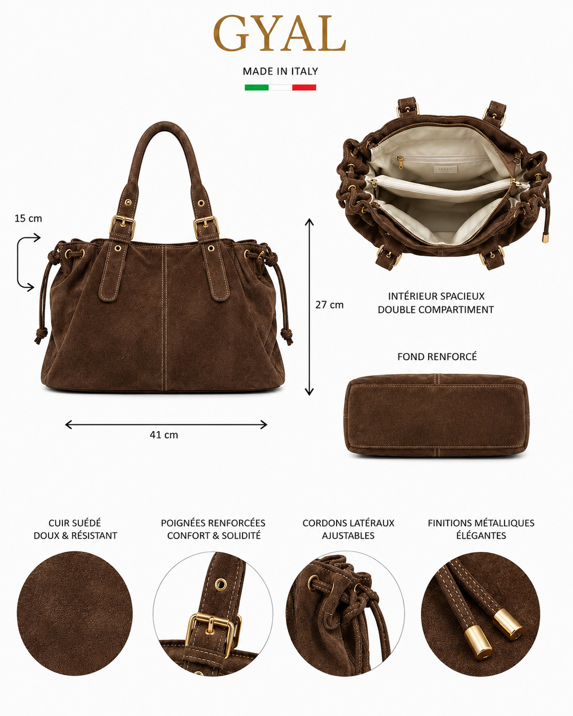 sac en cuir tendance