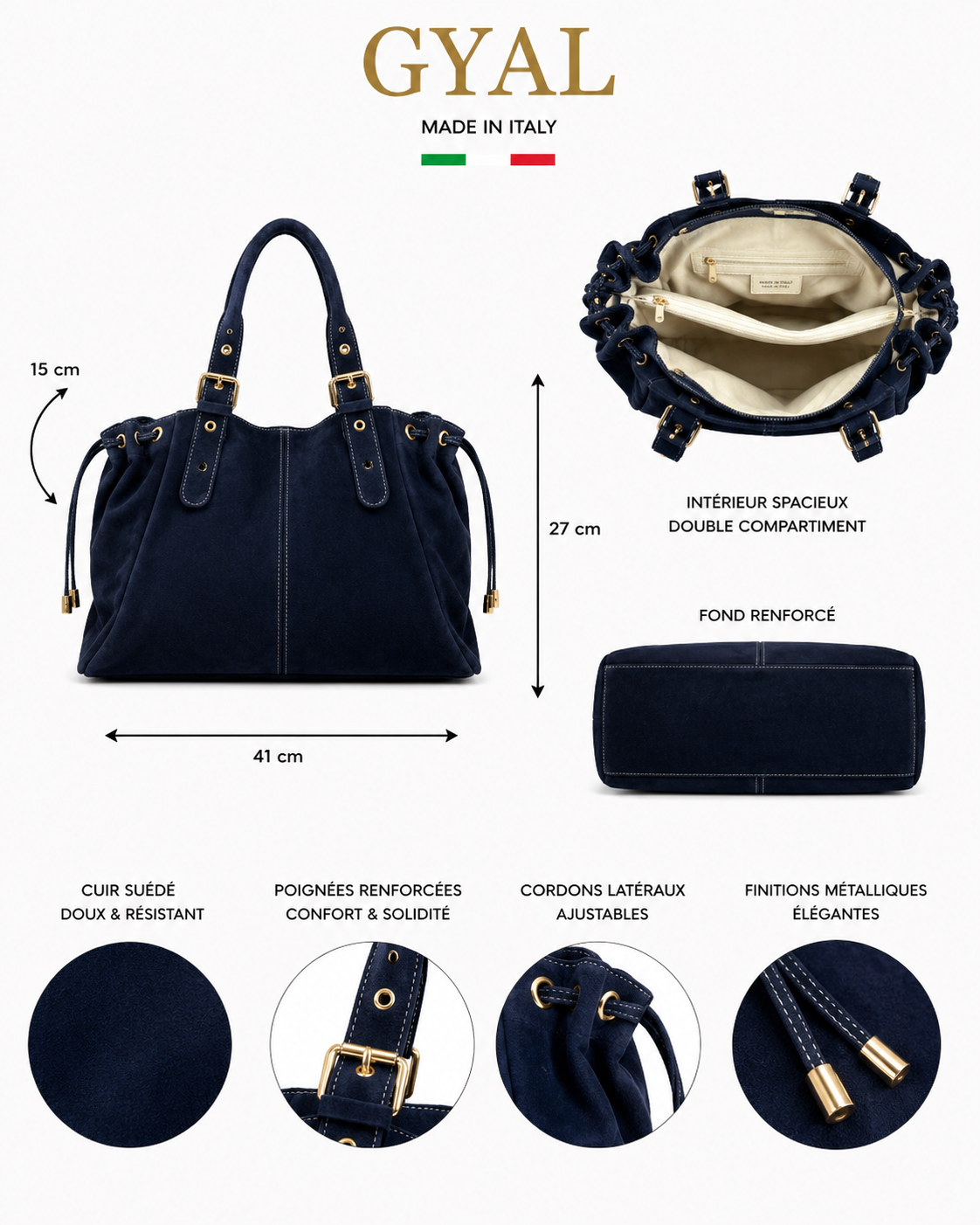 sac en cuir tendance