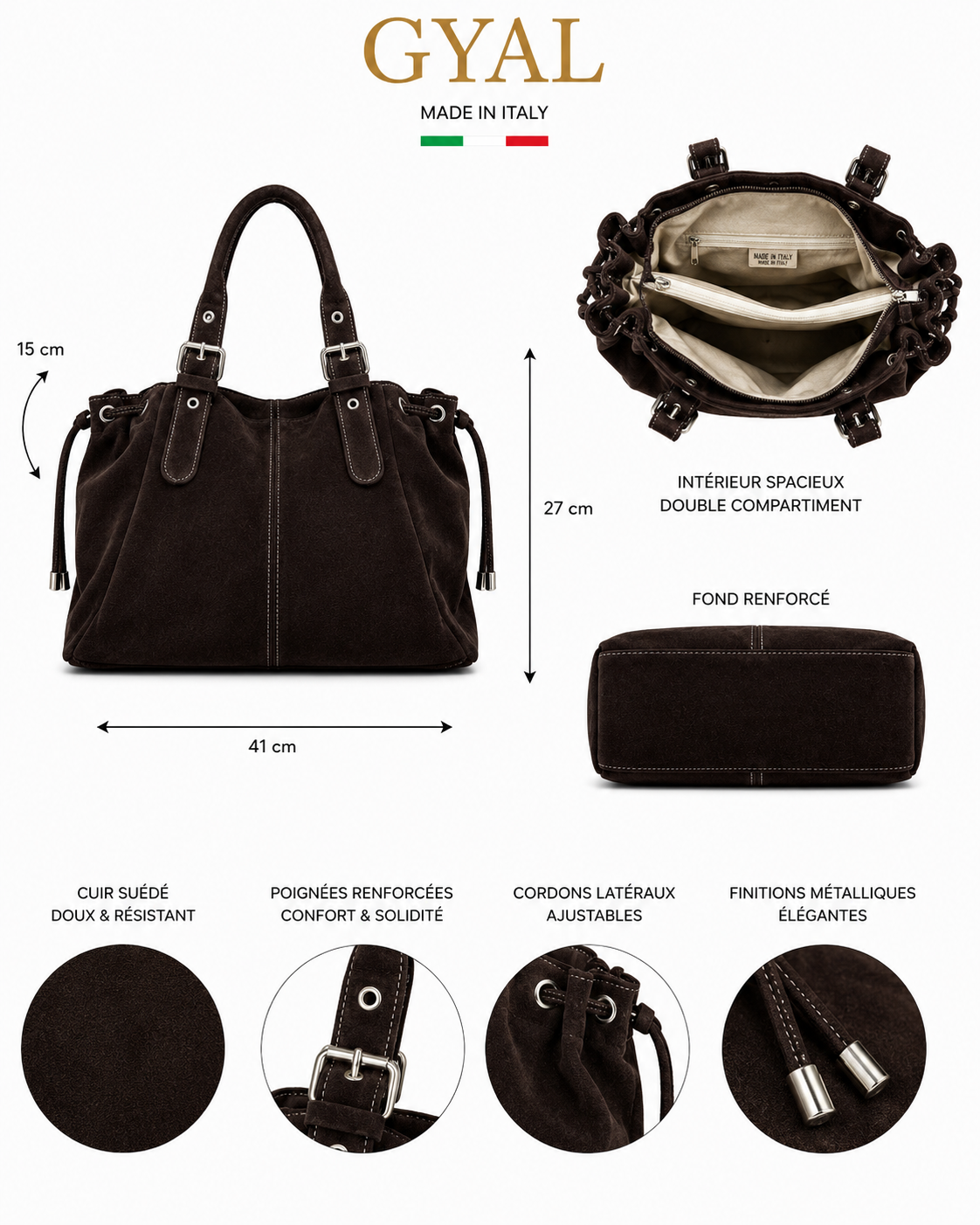 sac en cuir tendance