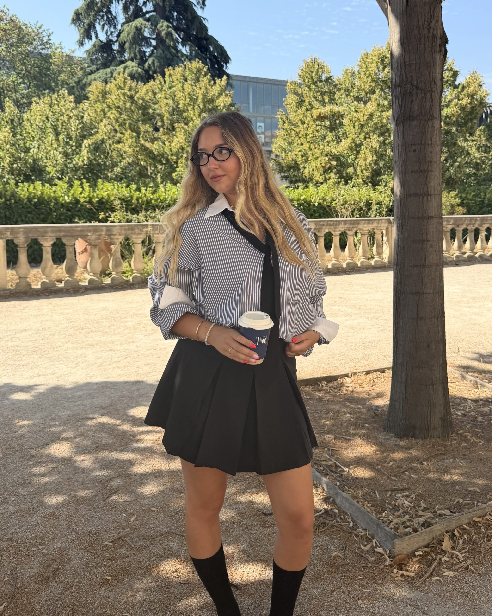 chemise rayée tendance