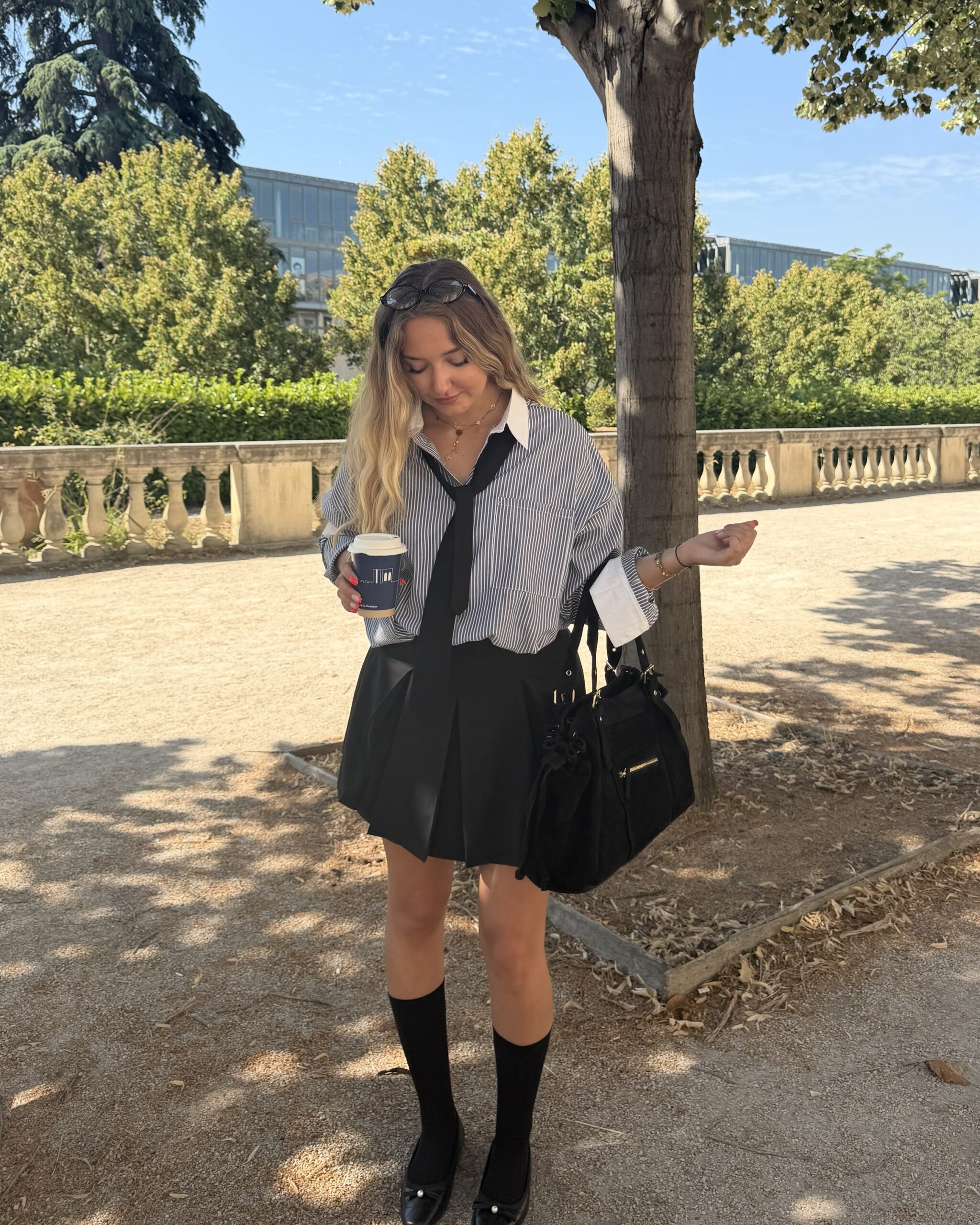 chemise rayée tendance