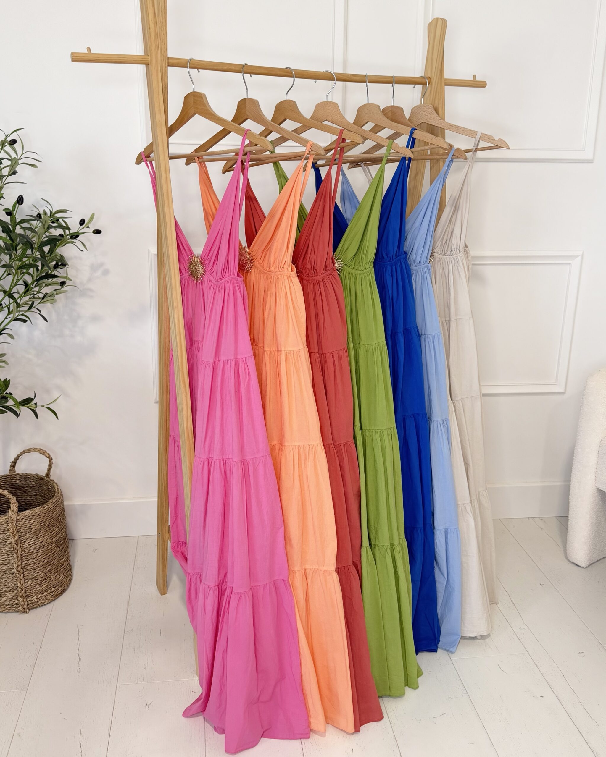 robes longues plusieurs coloris