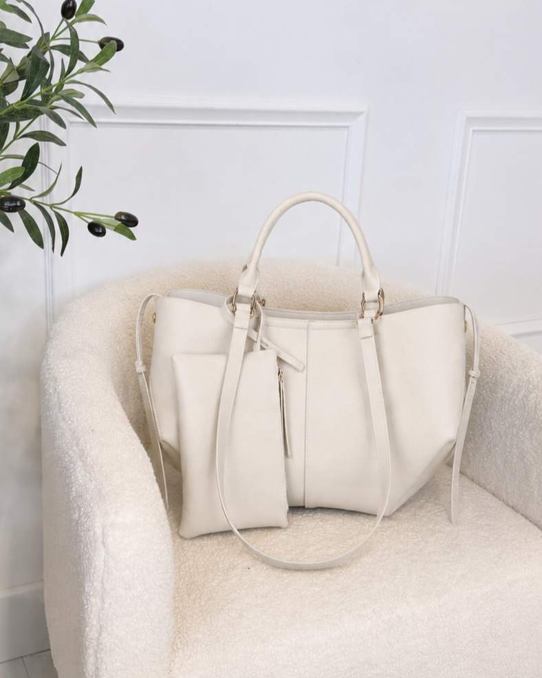 Sac SOLENE écru