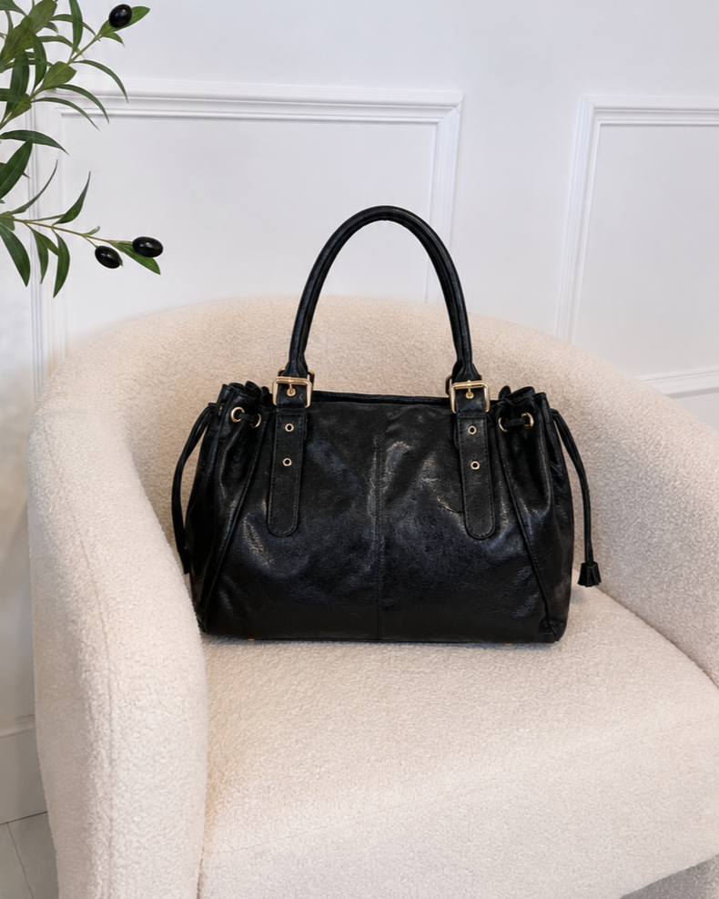 Sac SORAYA vintage noir
