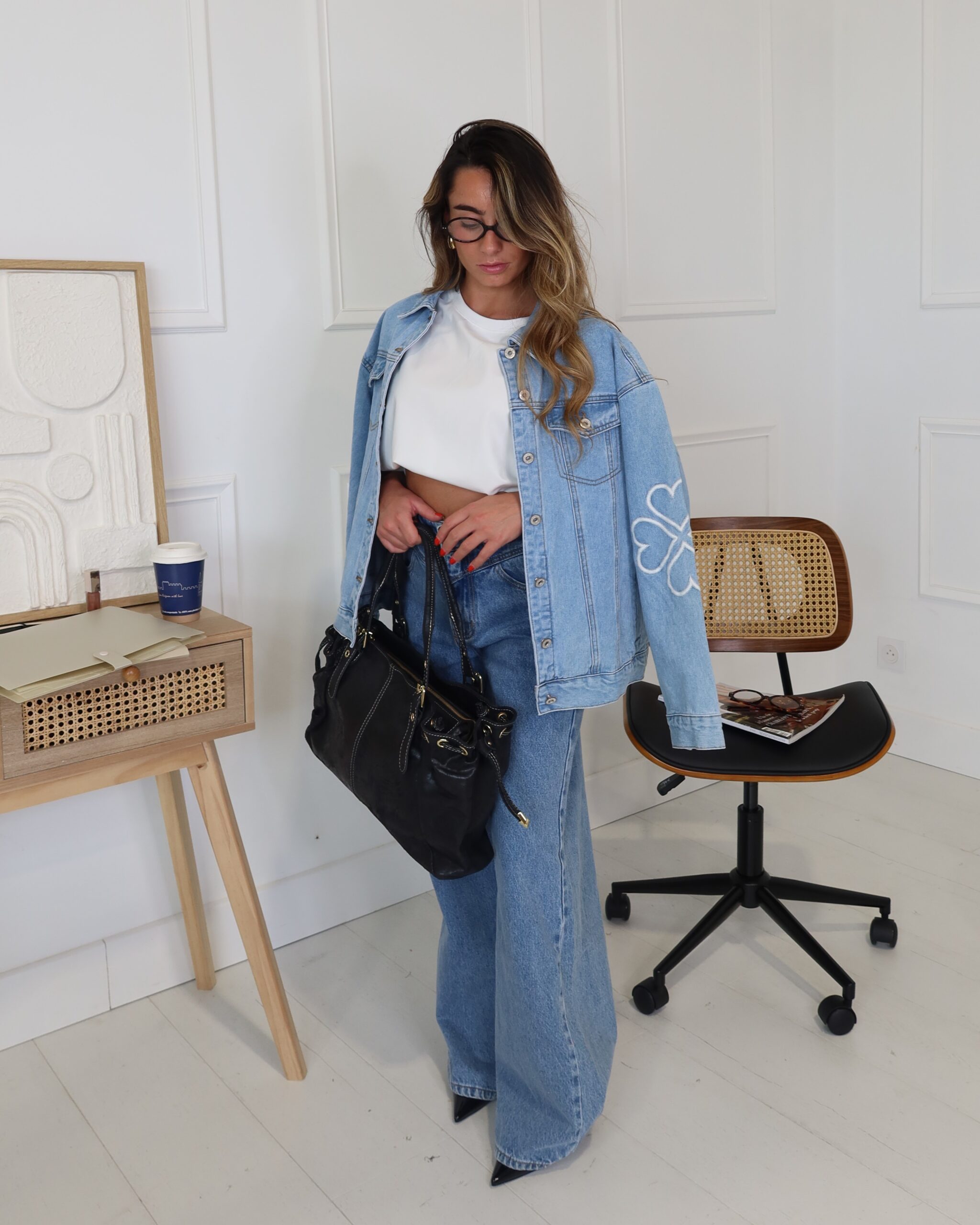 Veste ROSE jean