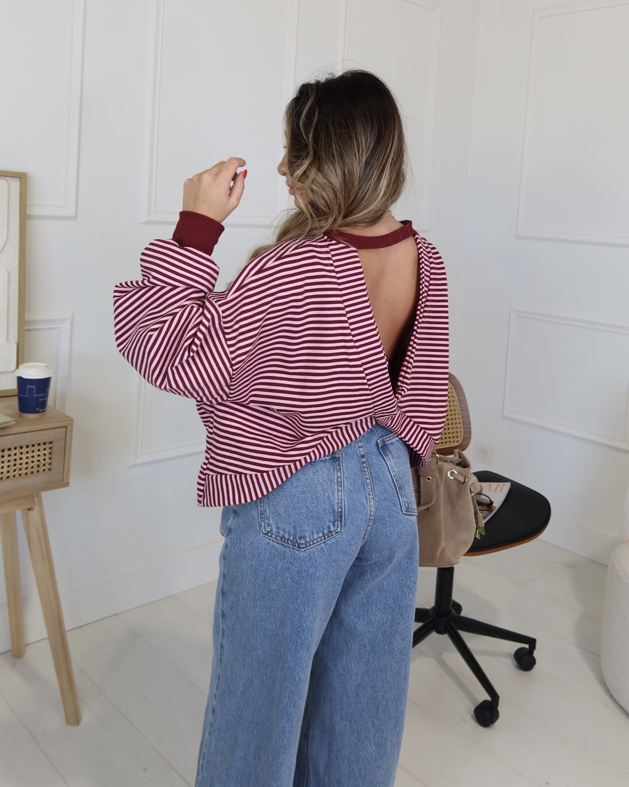 Pull marinière PAMELA (plusieurs coloris)
