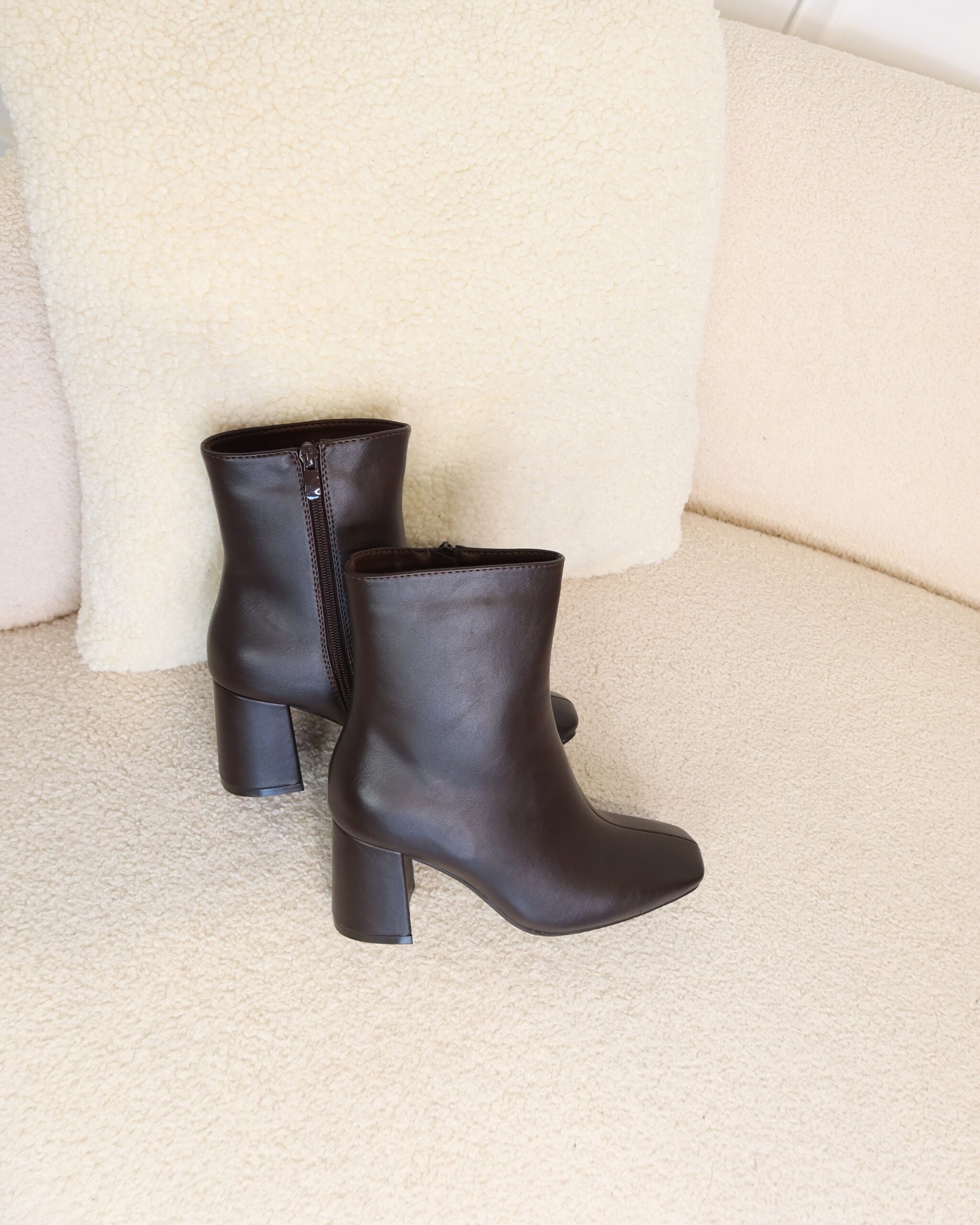 Bottines PAULINE chocolat