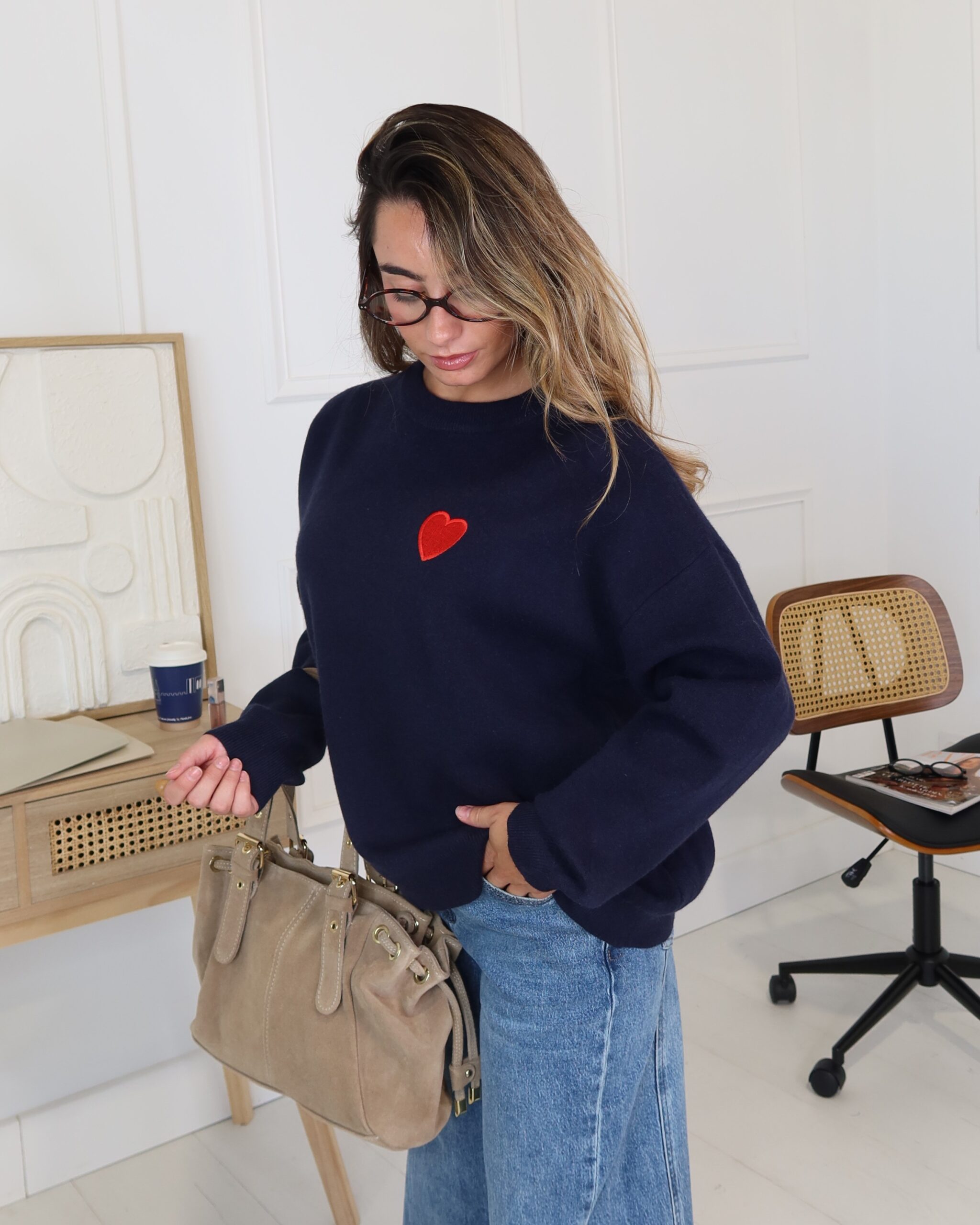 Pull ROSY dentelle (plusieurs coloris) – Image 3