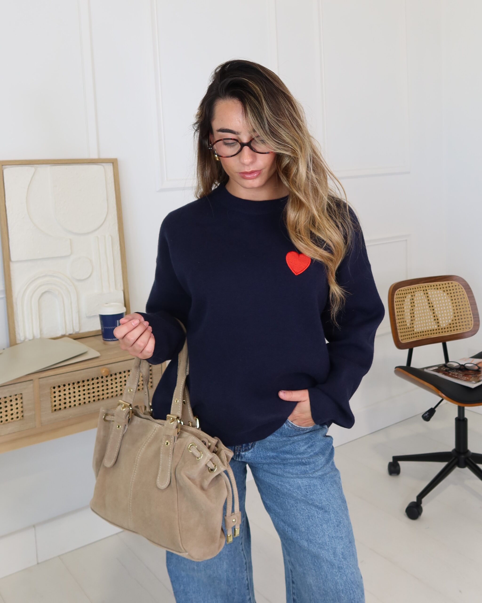 Pull ROSY dentelle (plusieurs coloris) – Image 2