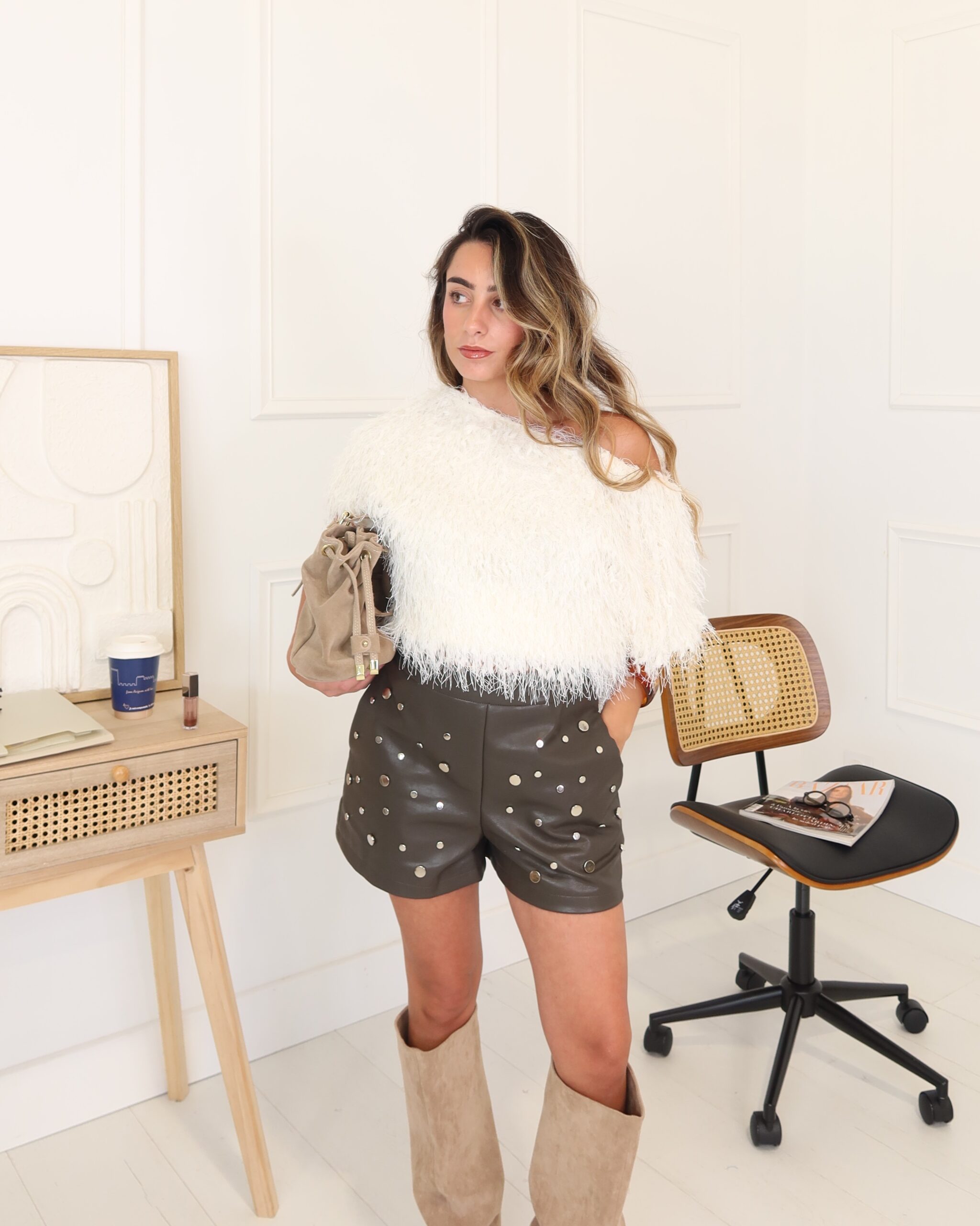 Short CLOU chocolat – Image 2