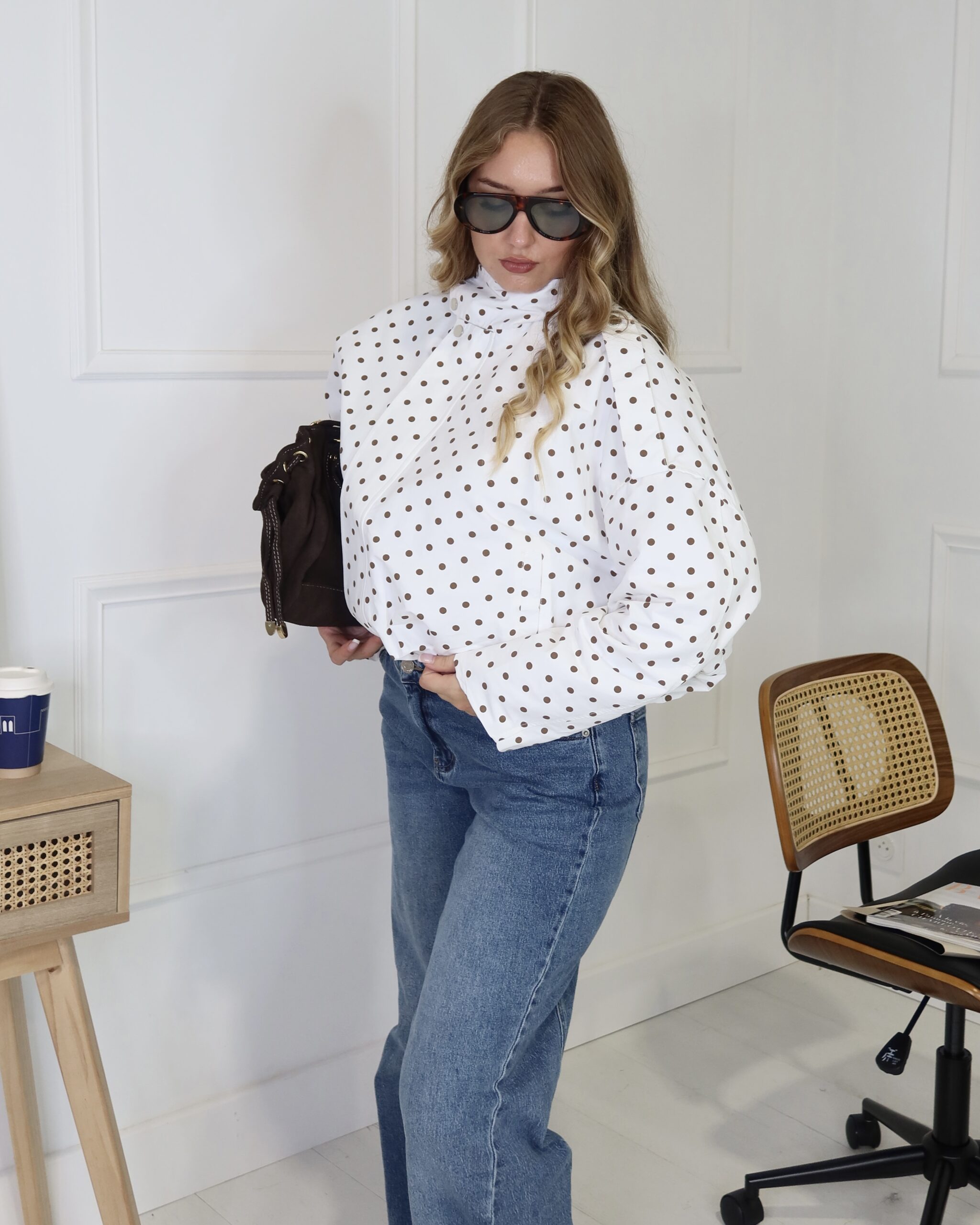 Veste MAITE à pois