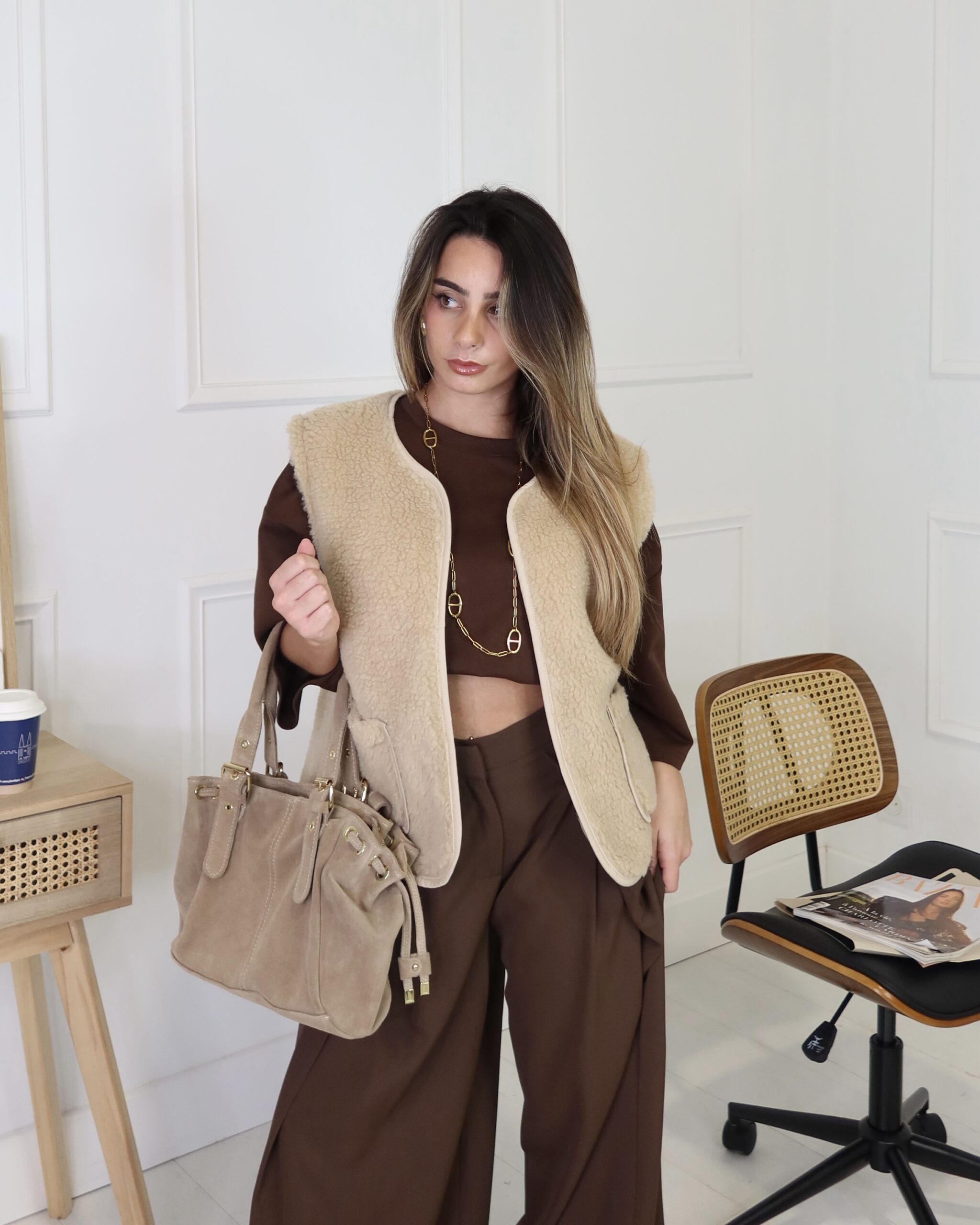 Gilet réversible LEONIE (plusieurs coloris) – Image 8