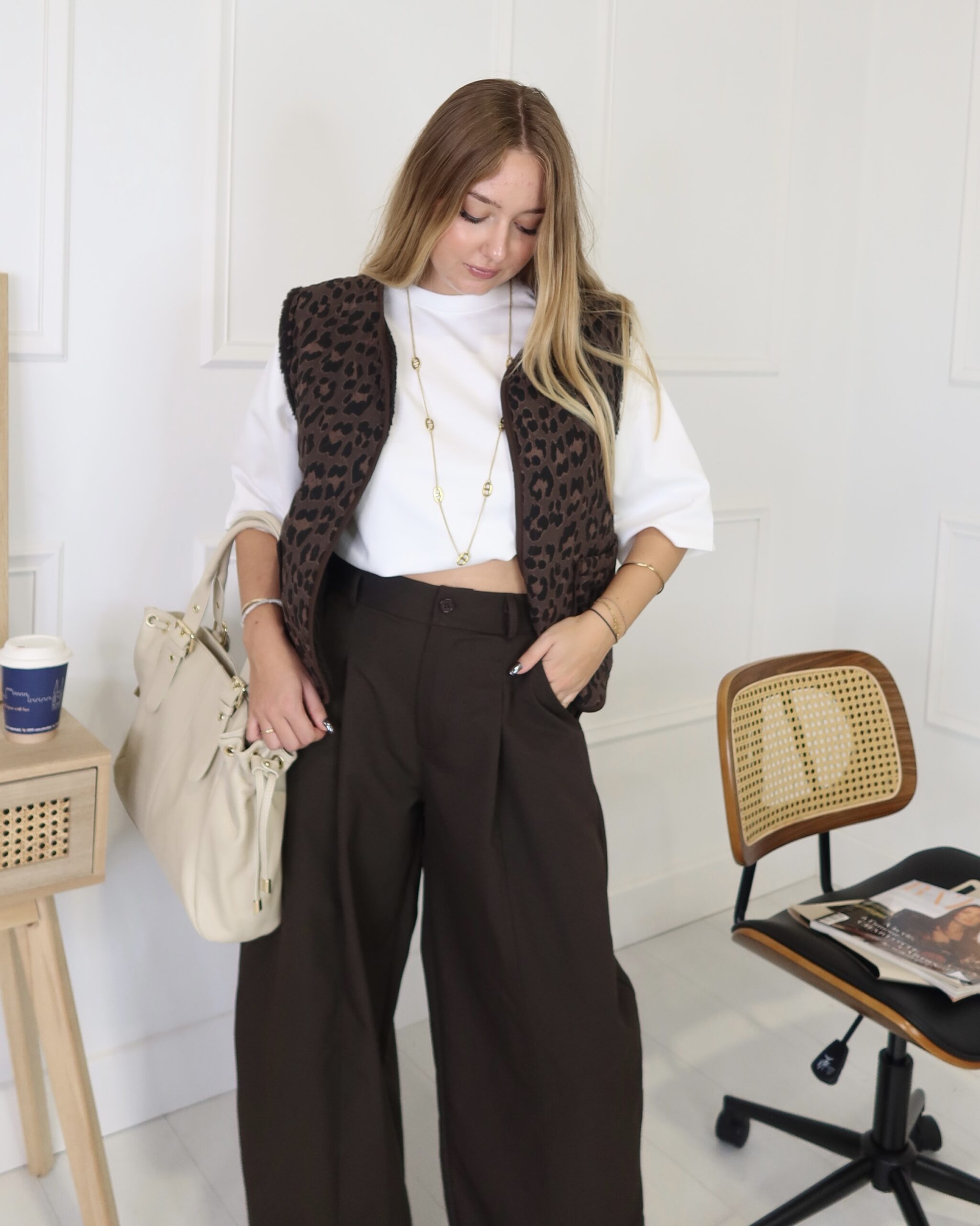 Gilet réversible LEONIE (plusieurs coloris) – Image 5
