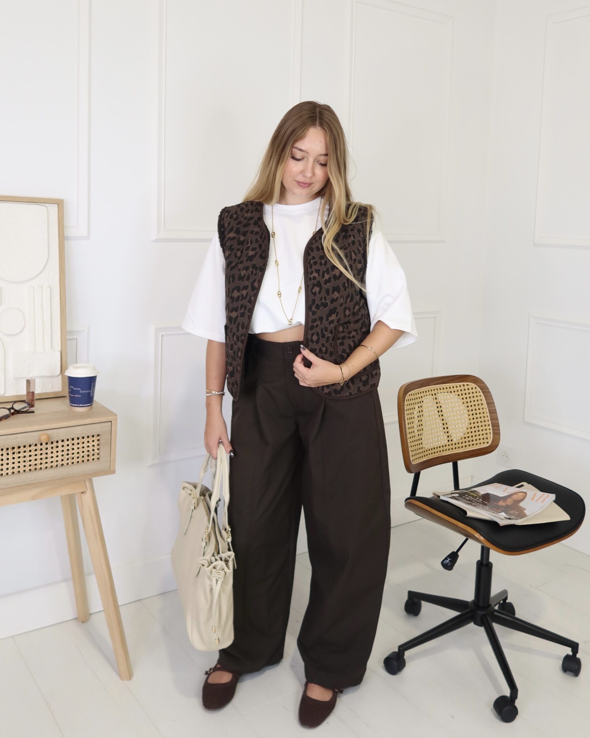 Gilet réversible LEONIE (plusieurs coloris) – Image 3