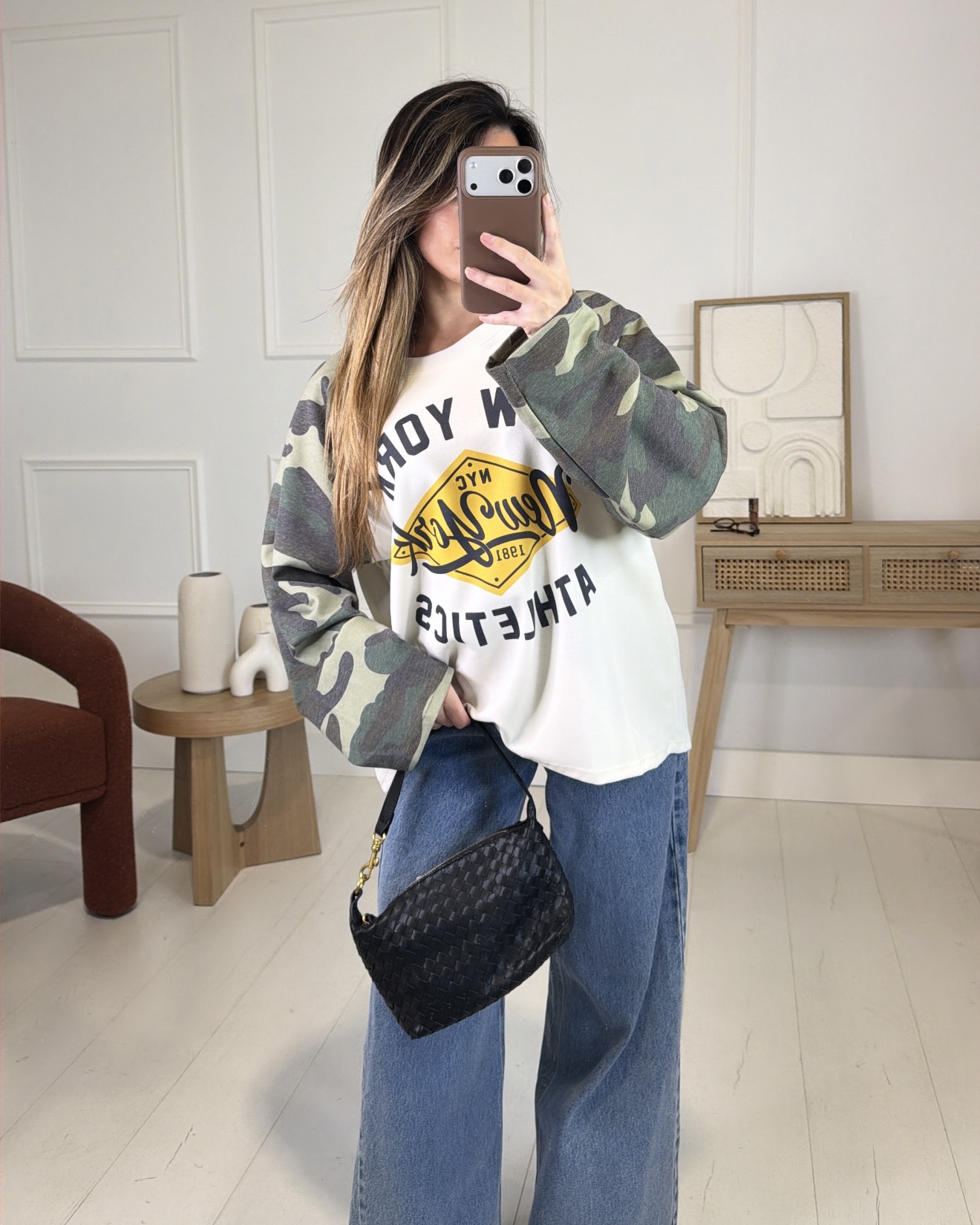 t-shirt camouflage tendance